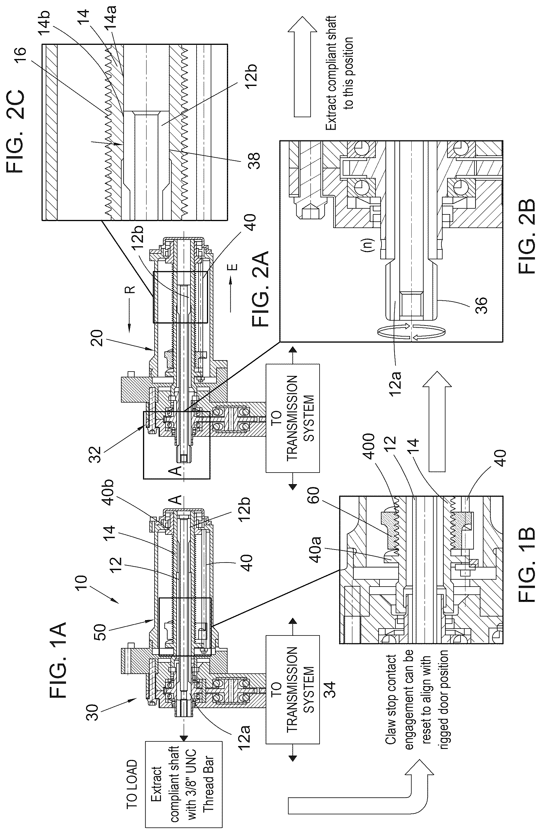 Patent US12313149 — Actuator overtravel stop assembly — Figure 1