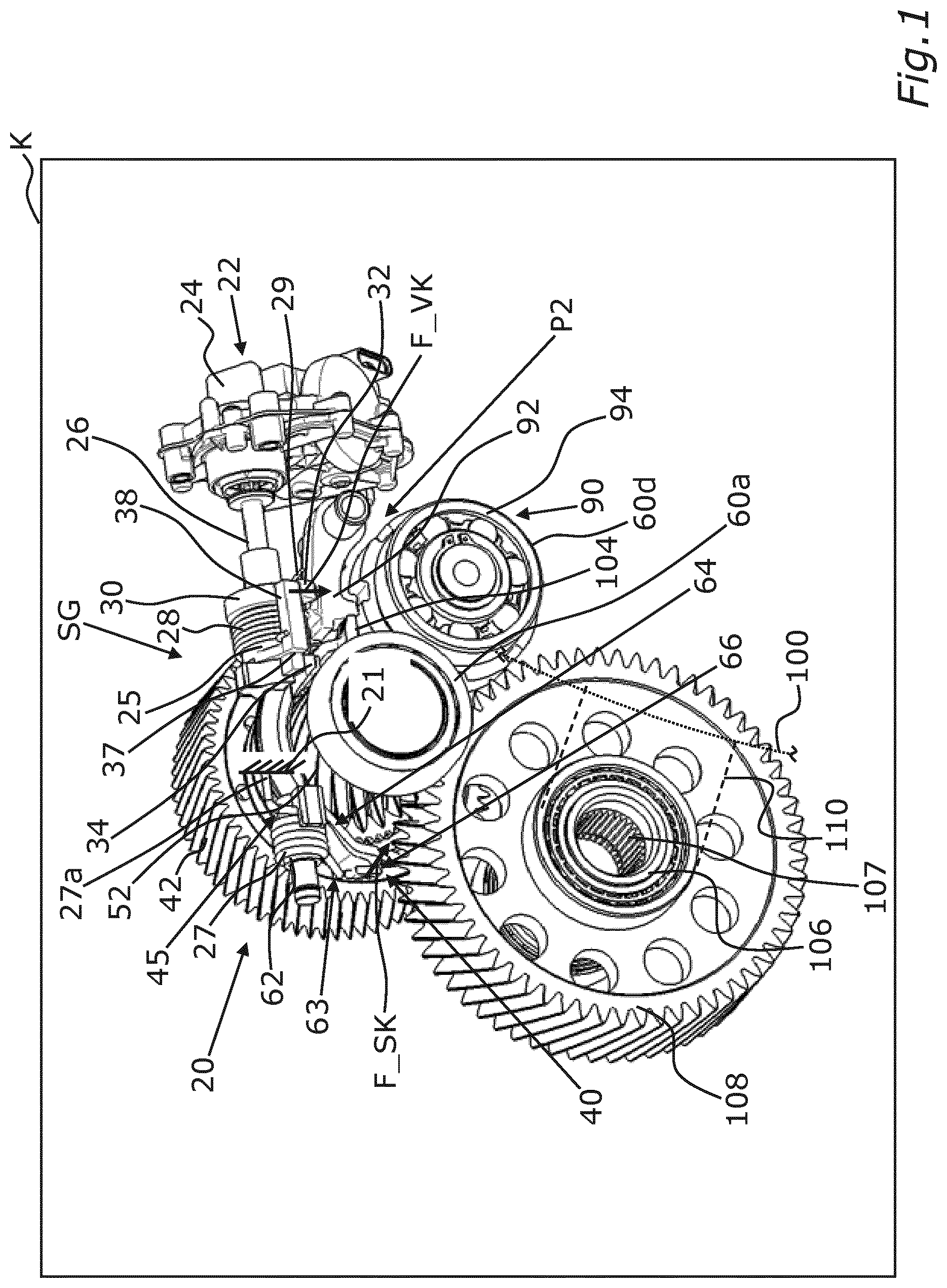 Patent US12313161 — Mounting assembly for a coupler mechanism of a motor vehicle — Figure 1
