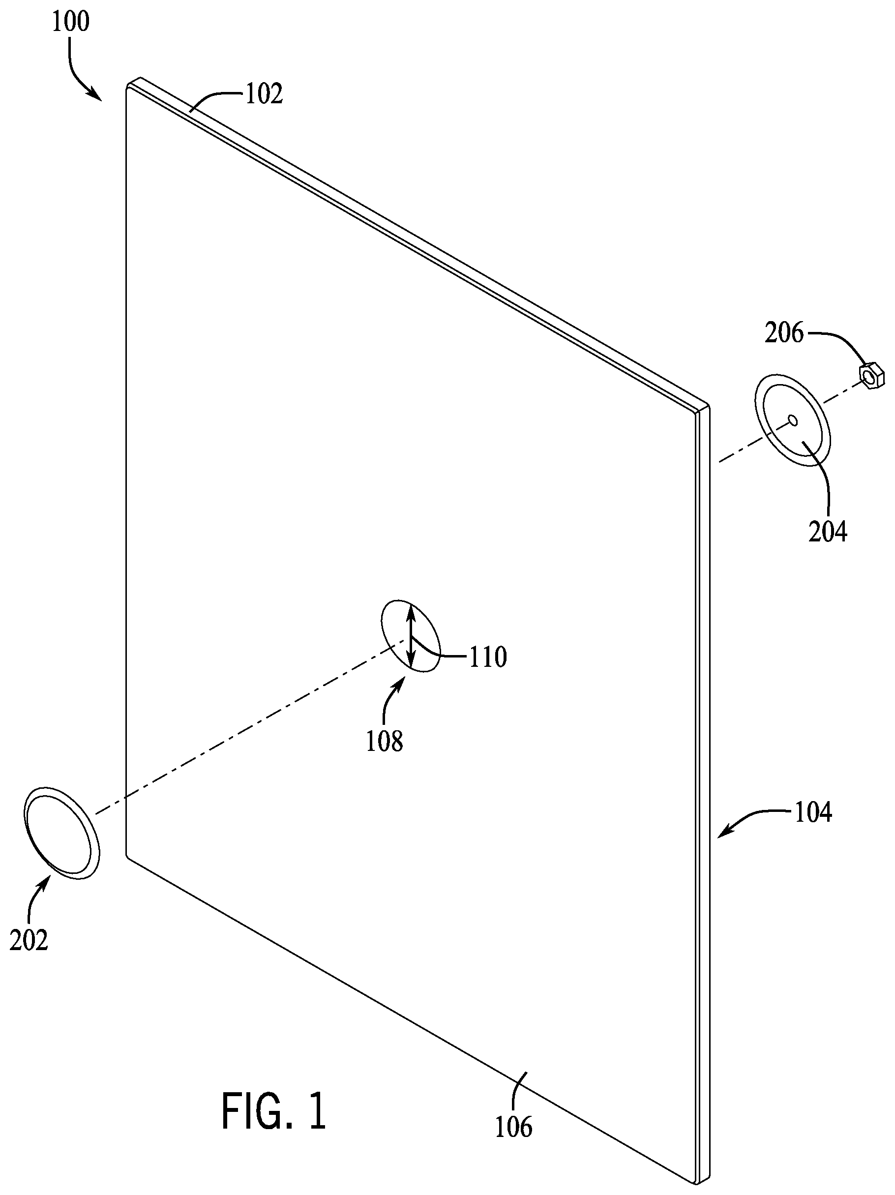 Patent US12313162 Figure 1 – Hygienic hole seal