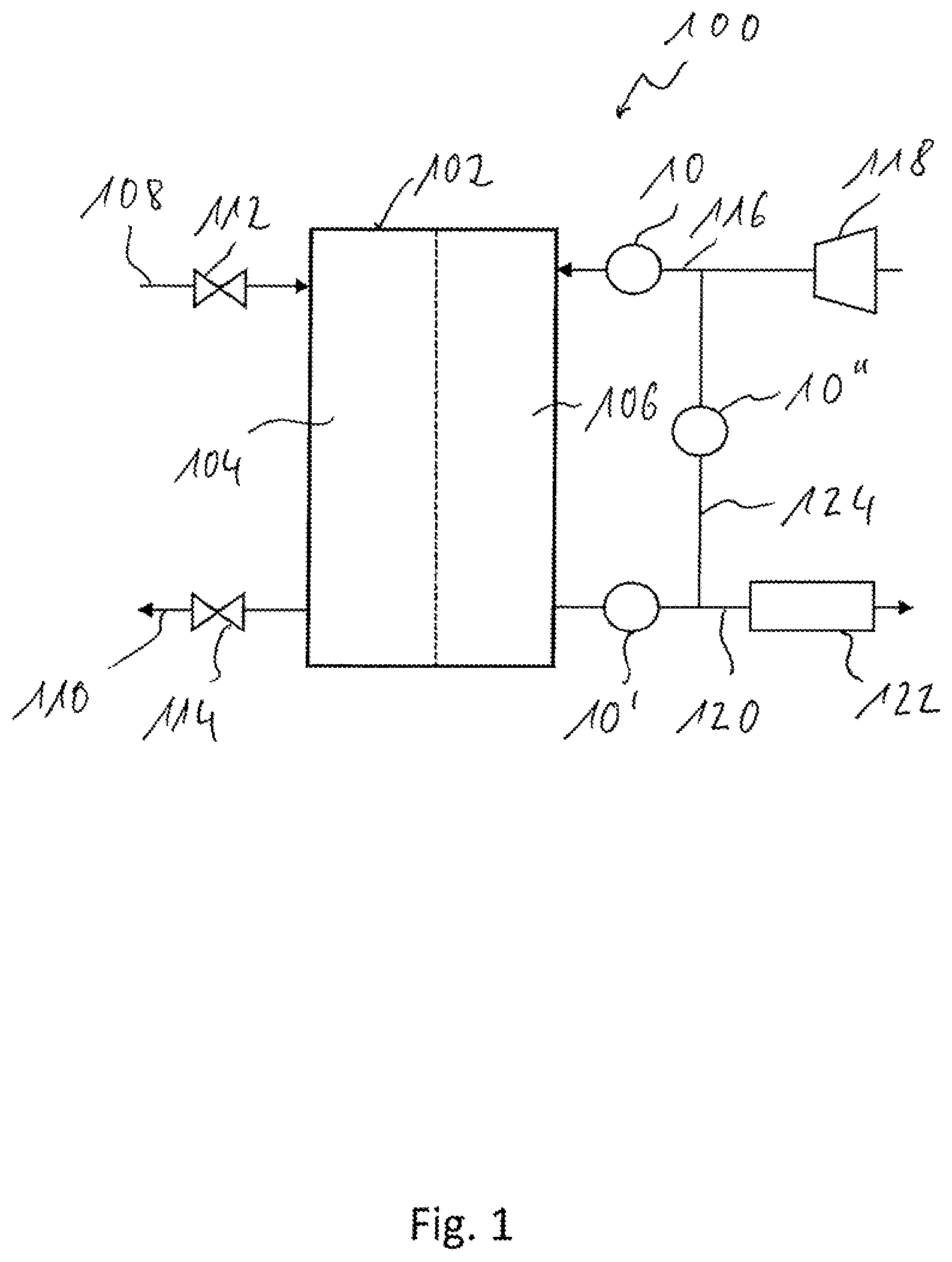 Patent US12313165 — Butterfly valve assembly, in particular for a gas flow in a fuel cell system — Figure 1