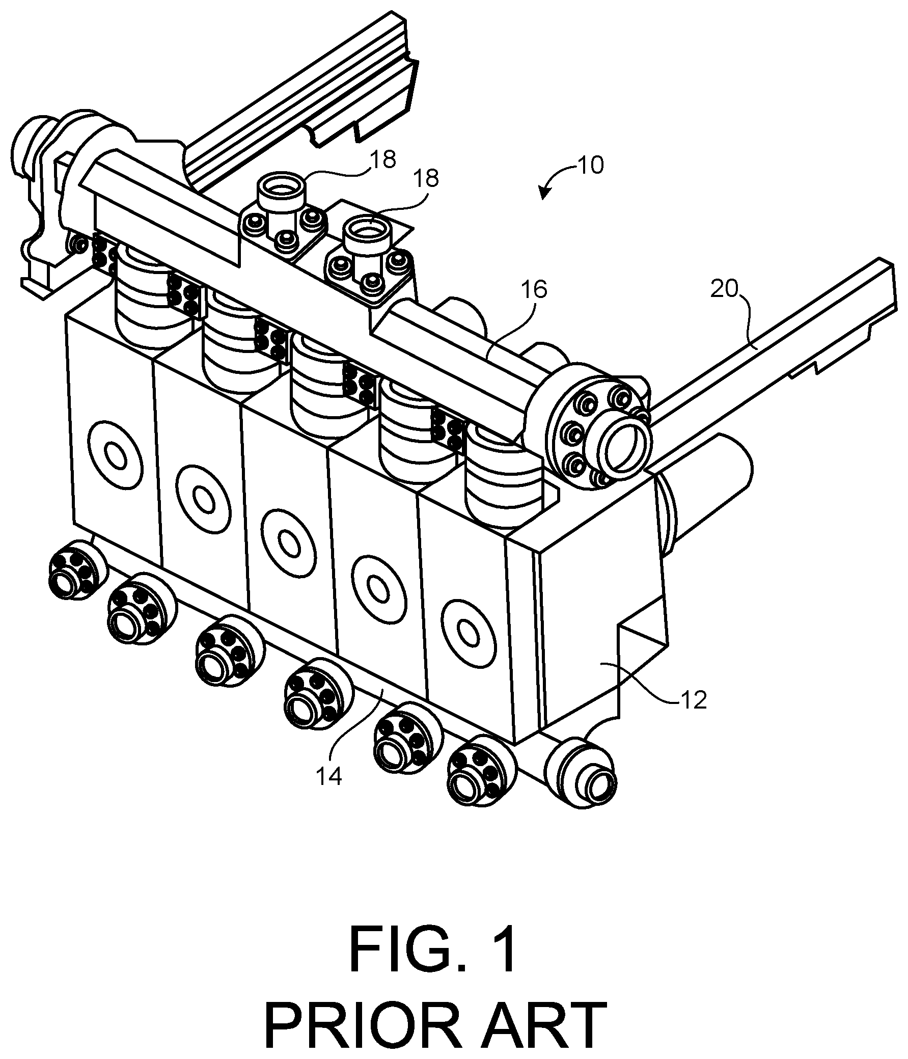 Patent US12313167 — Valve stop for use with a fluid end assembly — Figure 1