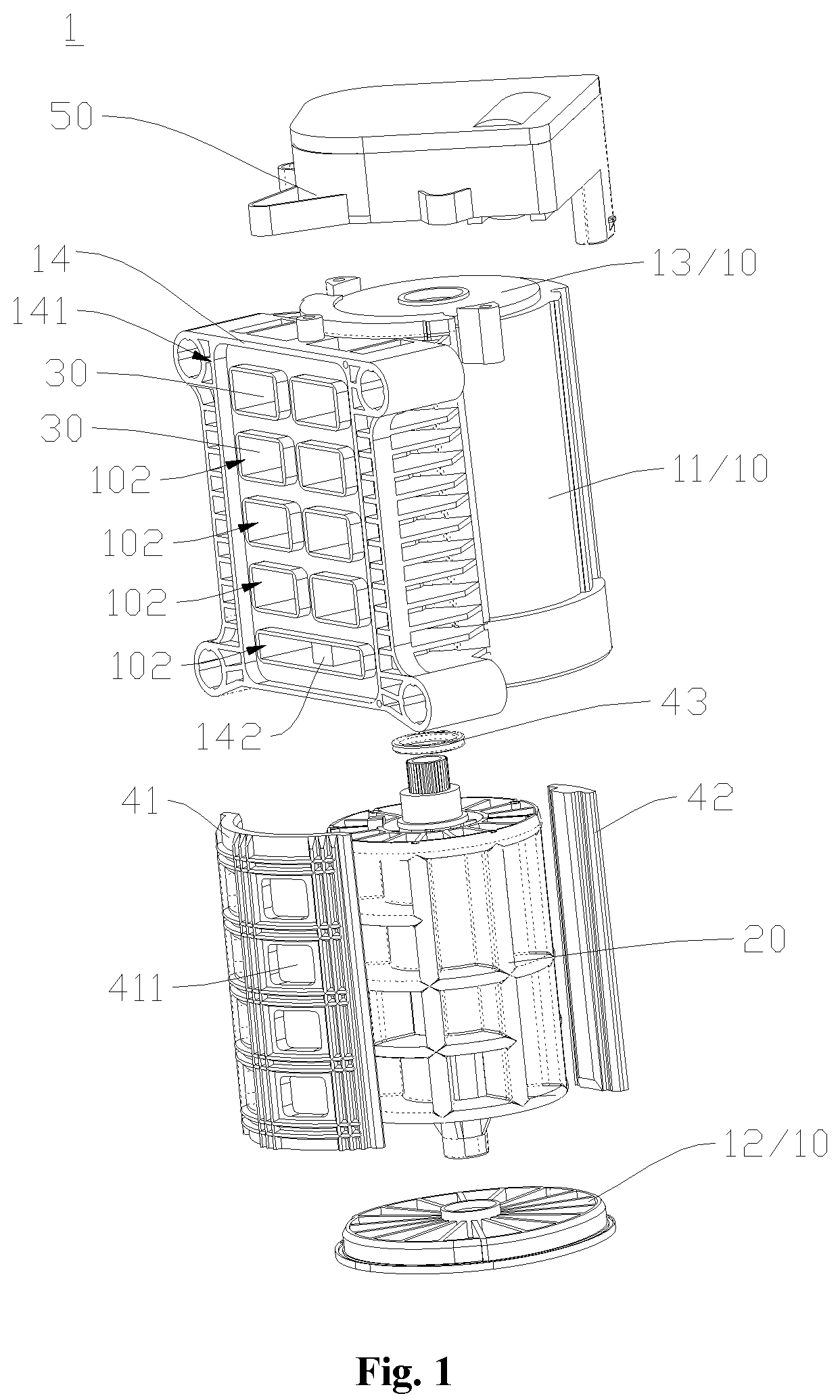 Patent US12313169 Figure 1 – Control valve and sealing component