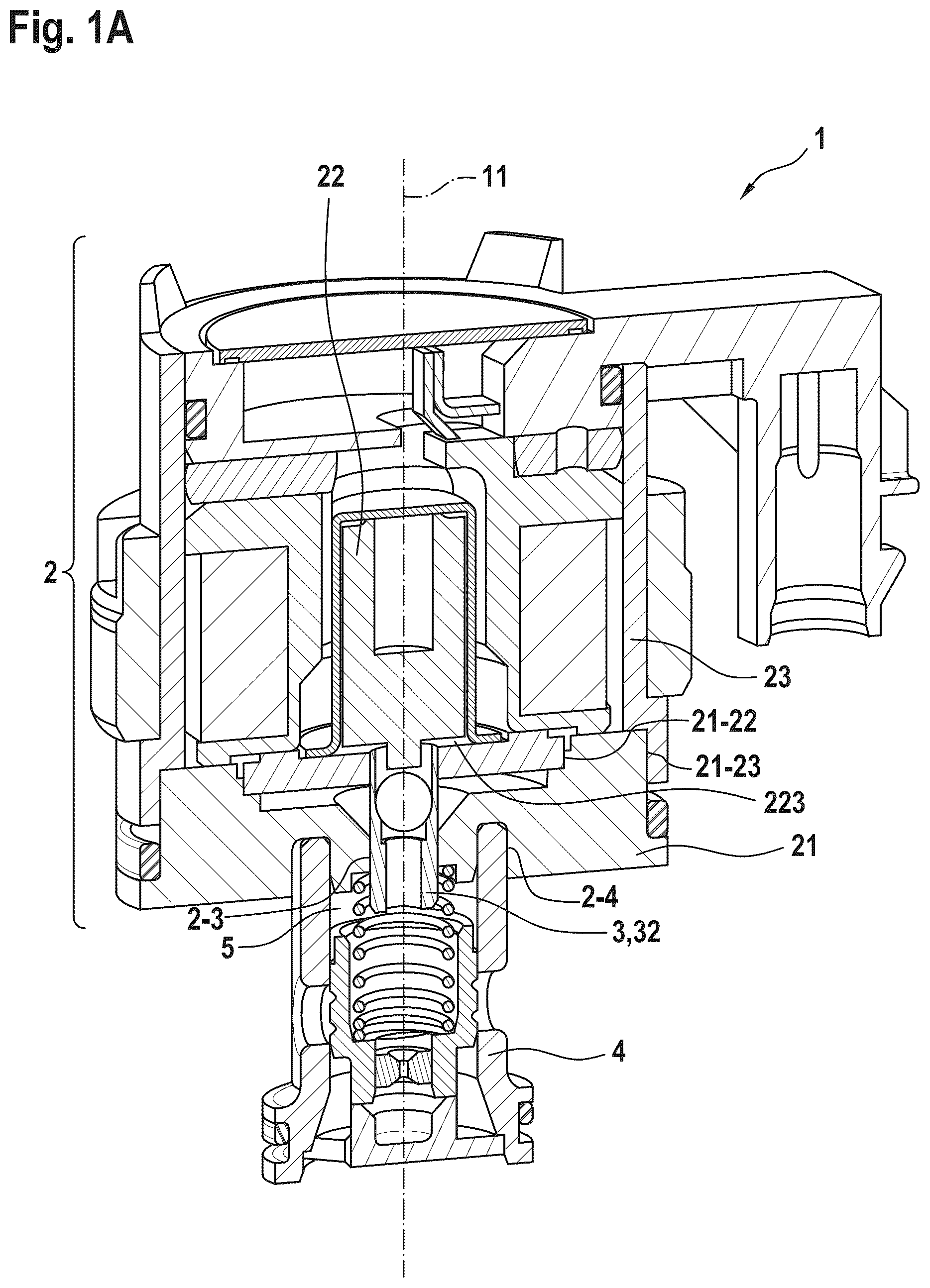 Patent US12313172 Figure 1 – Pilot stage with ball-conical seat