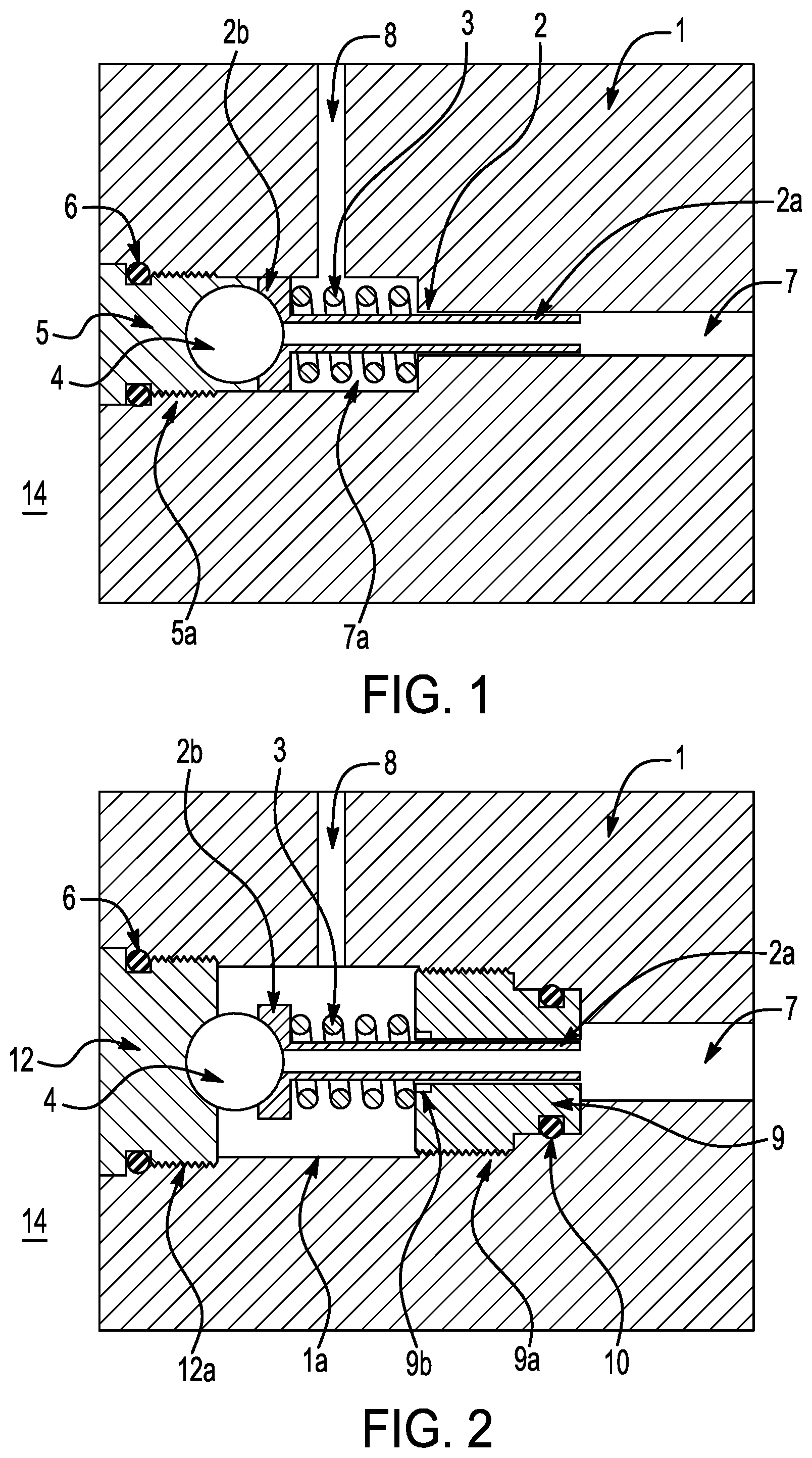 Patent US12313173 — Enhanced low noise, low leakage relief valve — Figure 1