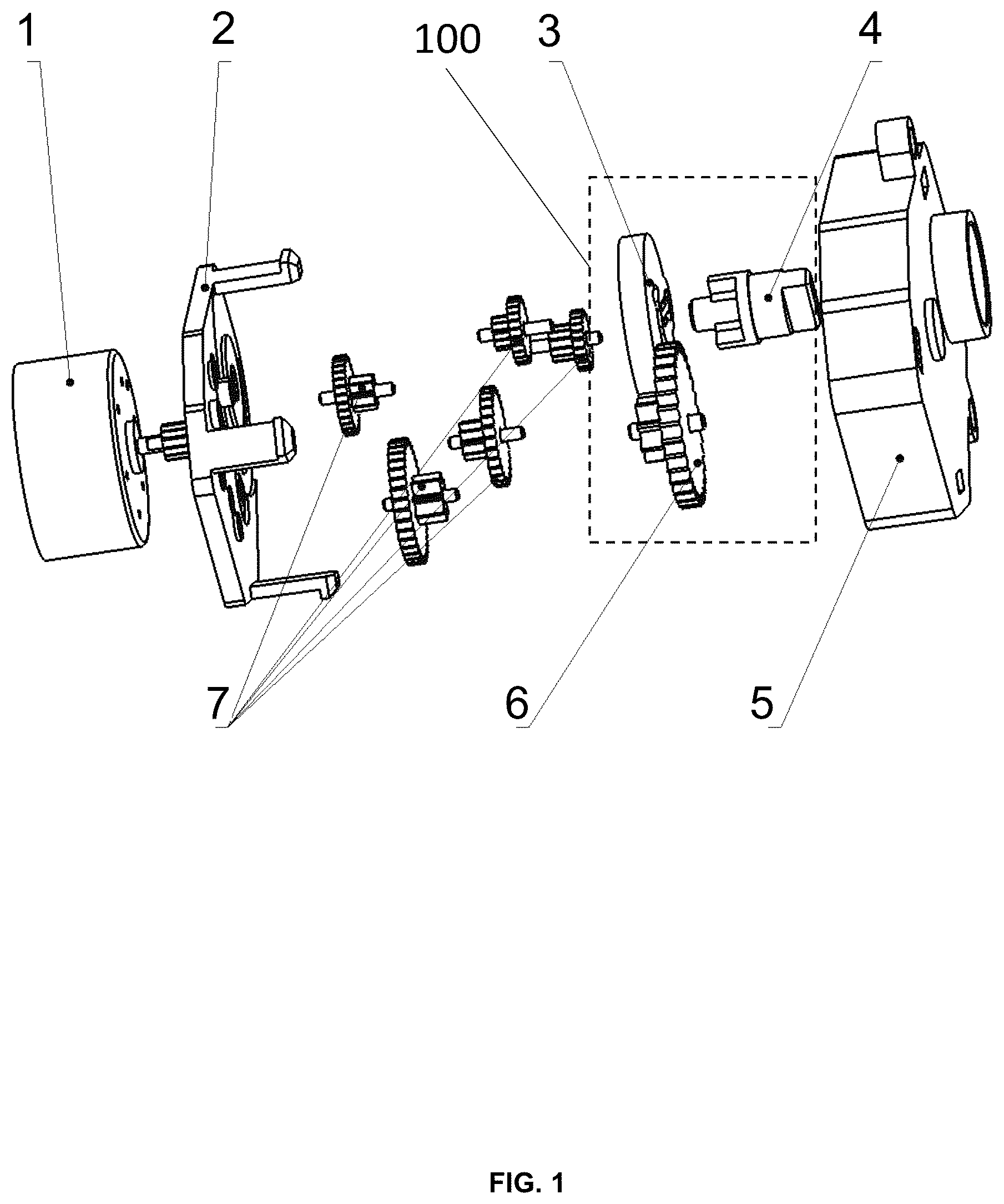 Patent US12313179 — Valve core transmission members, valve controllers, and valve control methods thereof — Figure 1