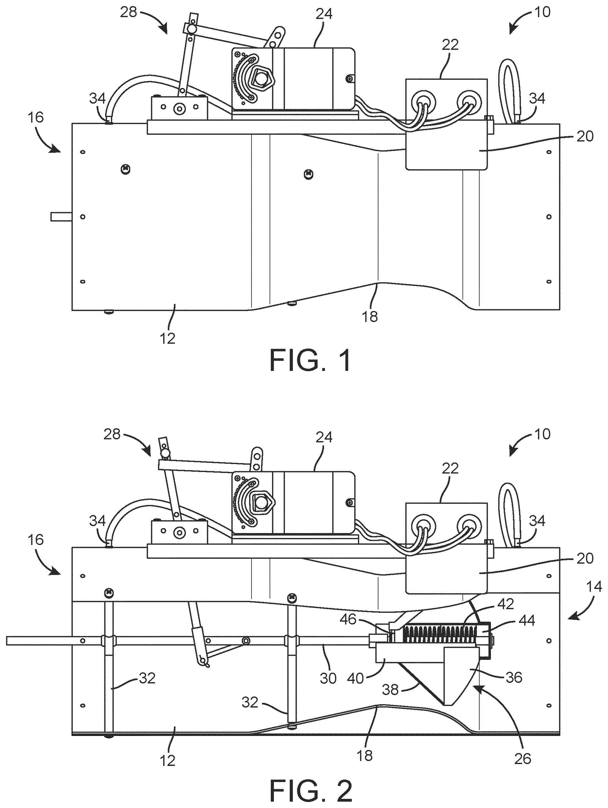 Patent US12313188 — Valve assembly with adjustable spacer and noise reduction — Figure 1