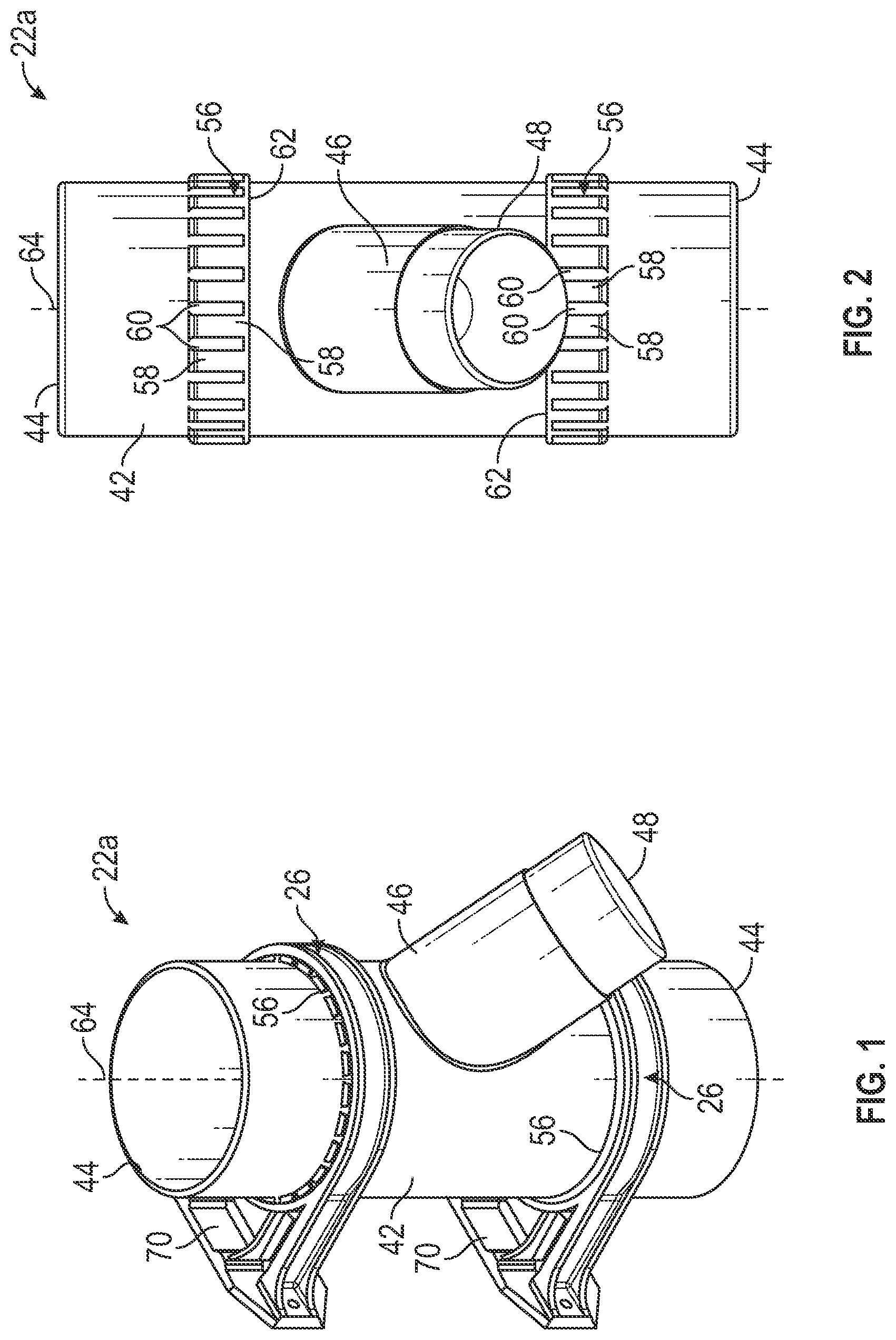 Patent US12313194 — Mountable dust hose connector system — Figure 1