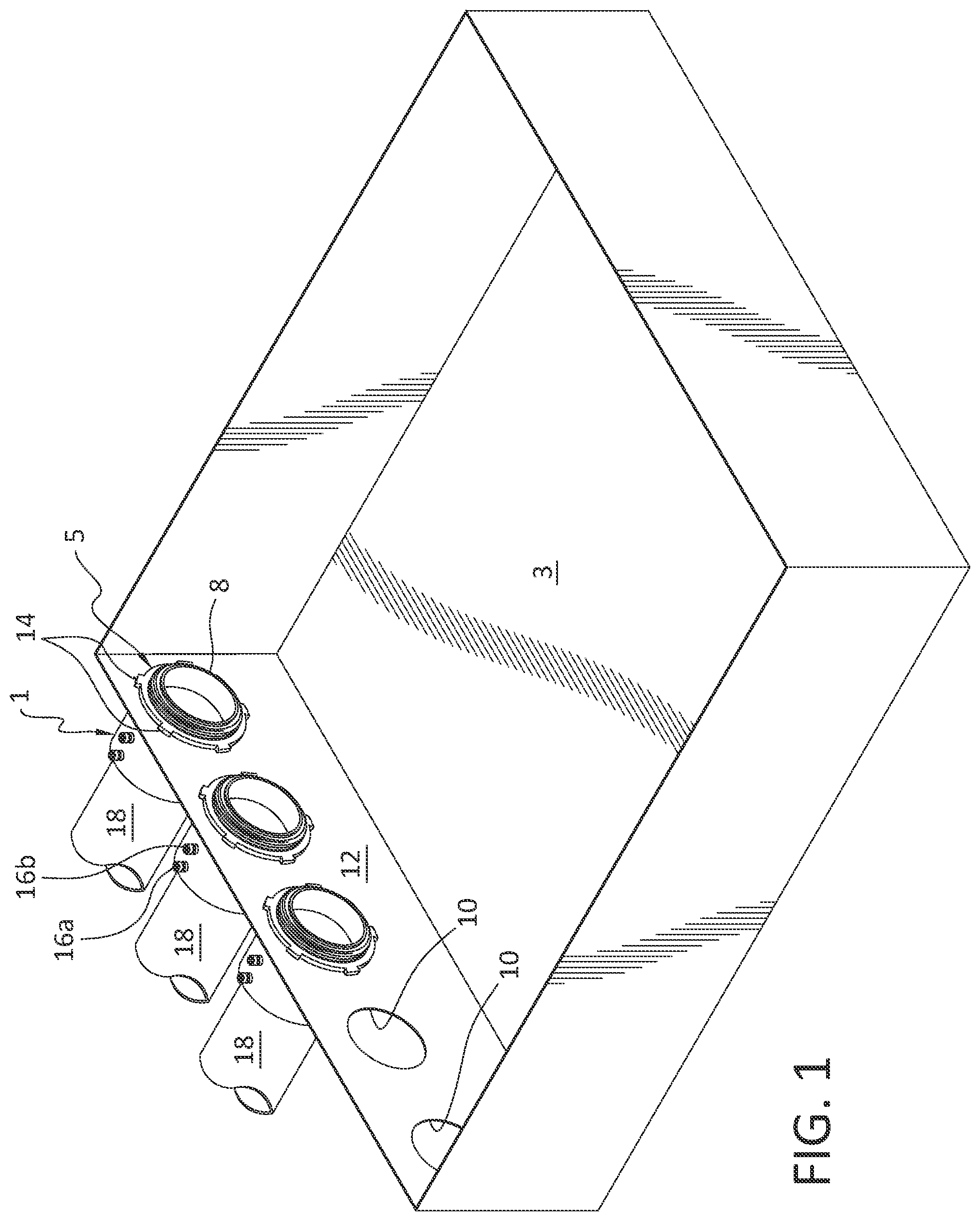 Patent US12313199 — System and method for tightening lock rings onto conduit connectors — Figure 1
