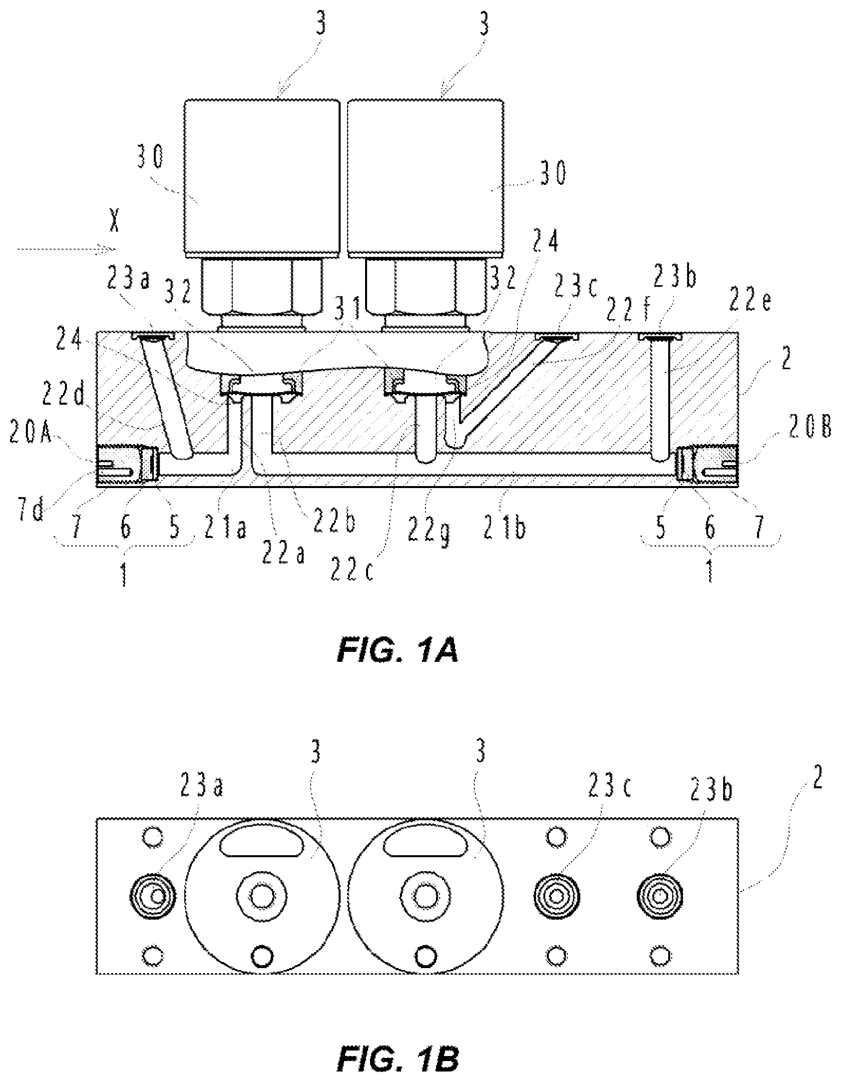 Patent US12313205 Figure 1 – Closing plug and fluid control device