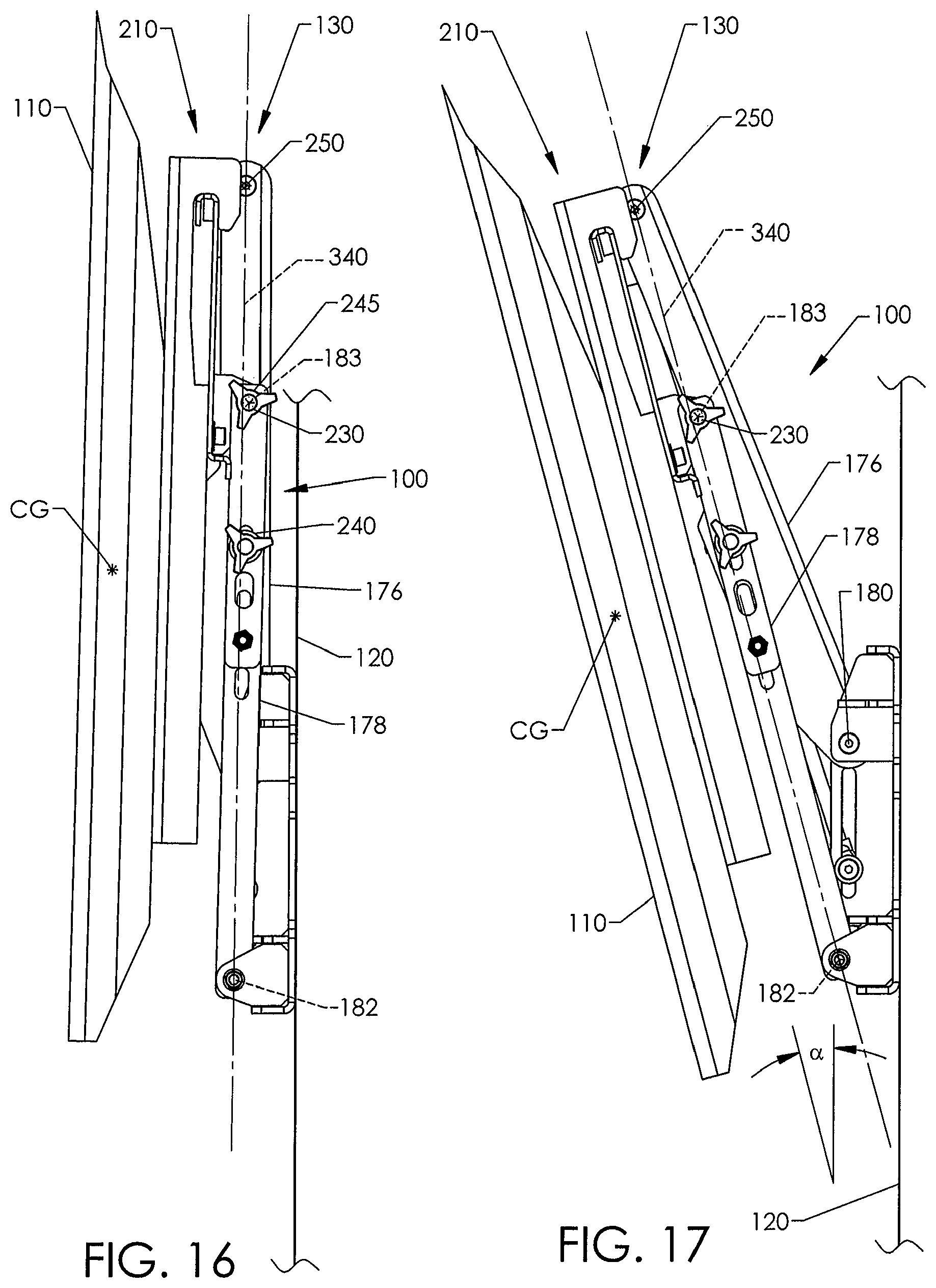 Patent US12313209 Figure 10 – Motorized mounting systems for televisions