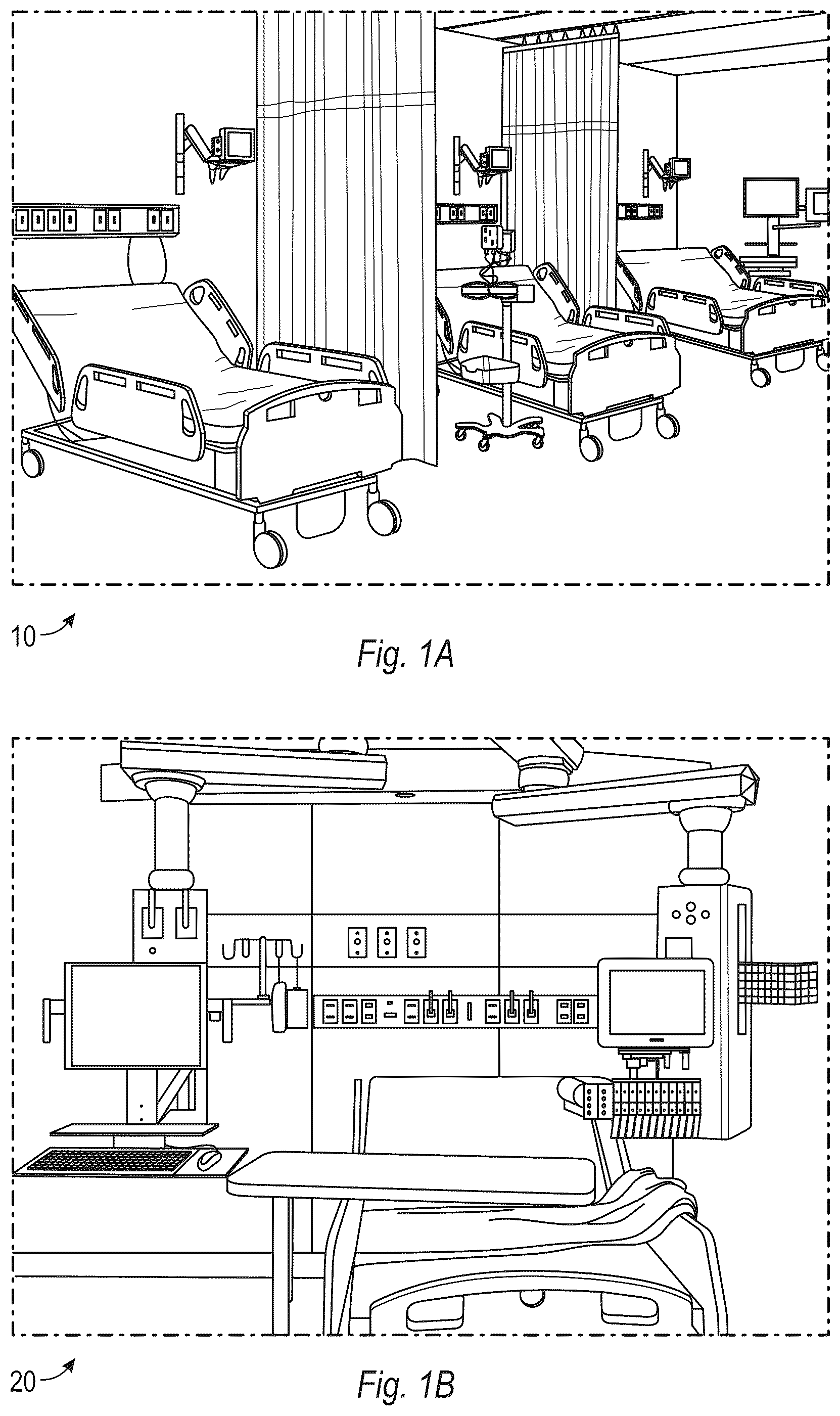 Patent US12313211 Figure 1 – Joint rotation stop structures for articulated support arms