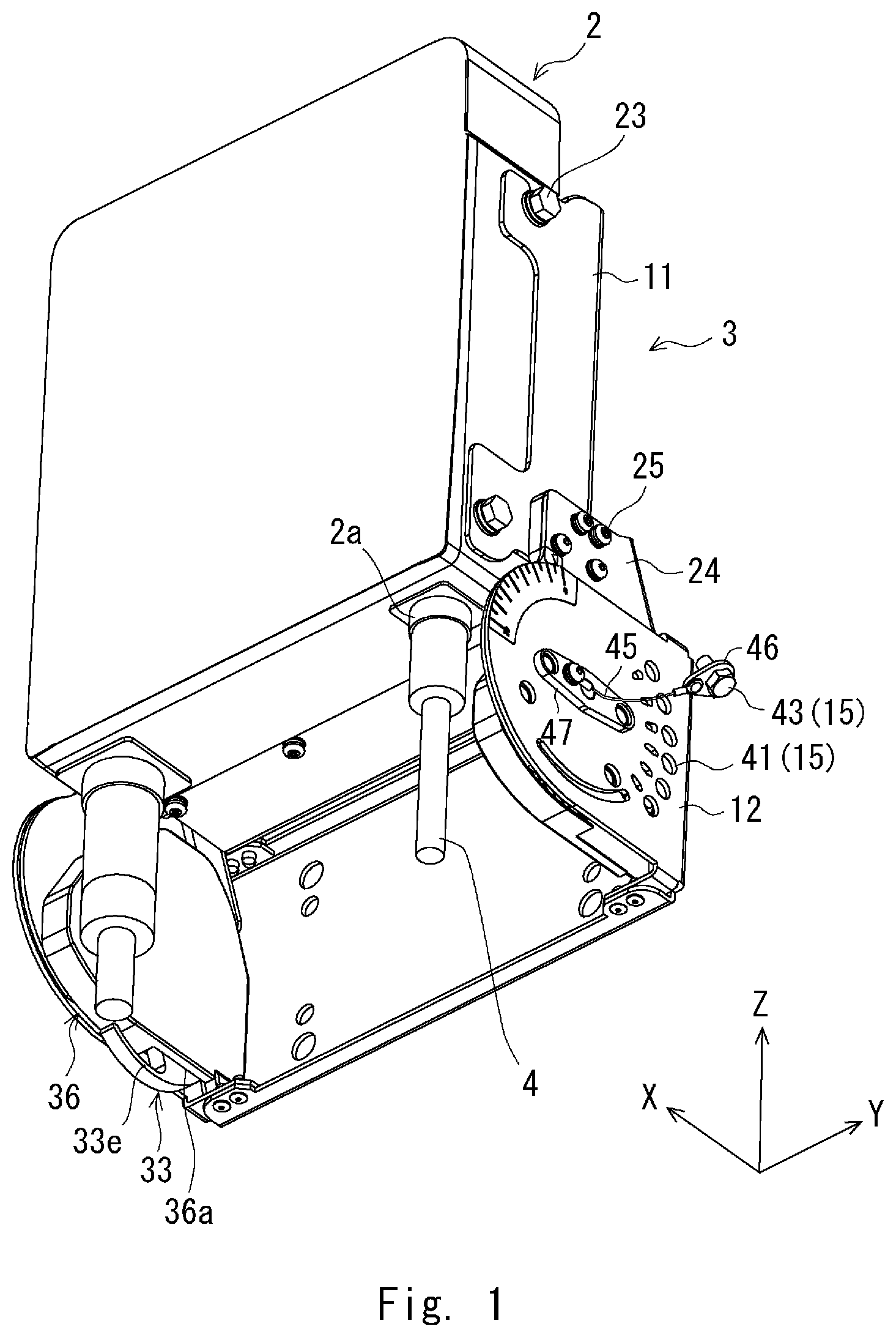 Patent US12313212 — Fixing device, fixing method, and communication device — Figure 1