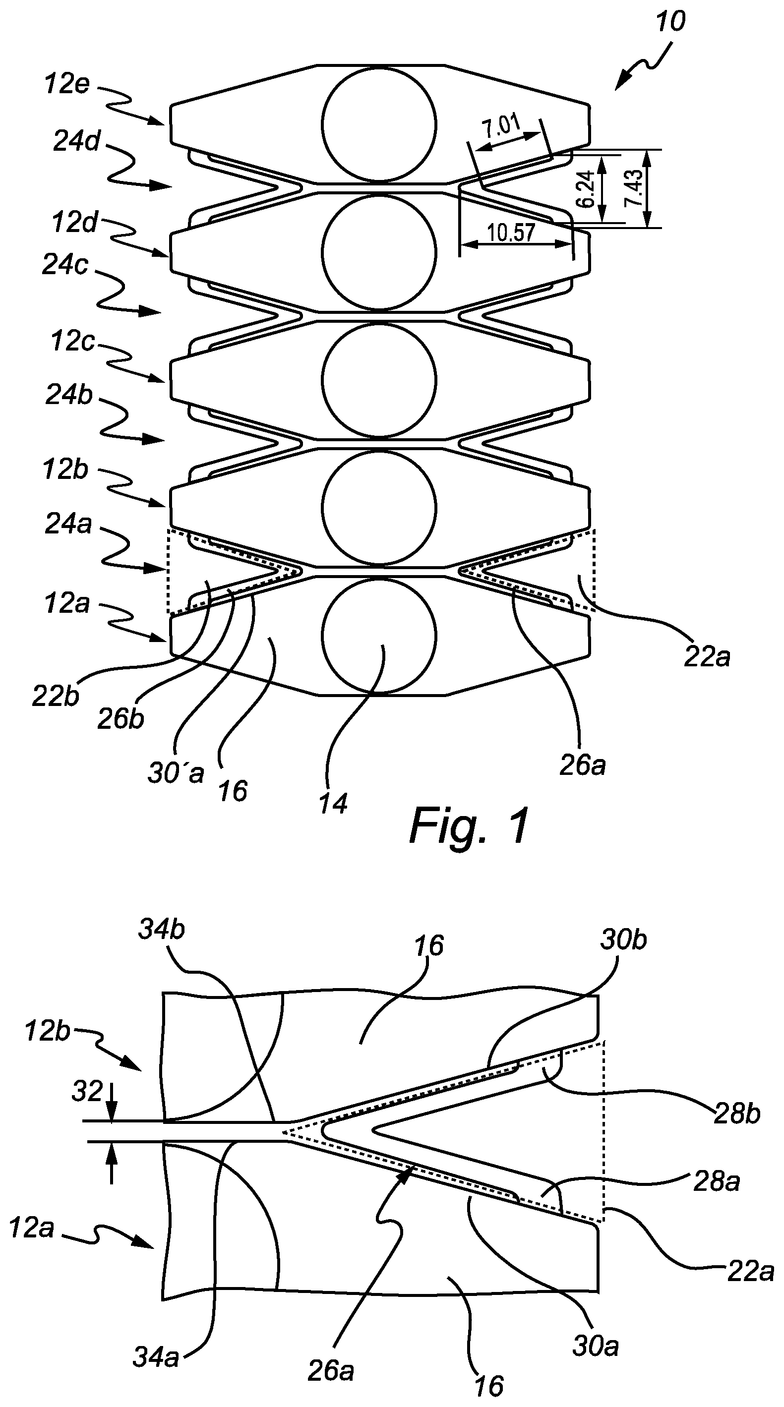 Patent US12313254 — Lens plate — Figure 1