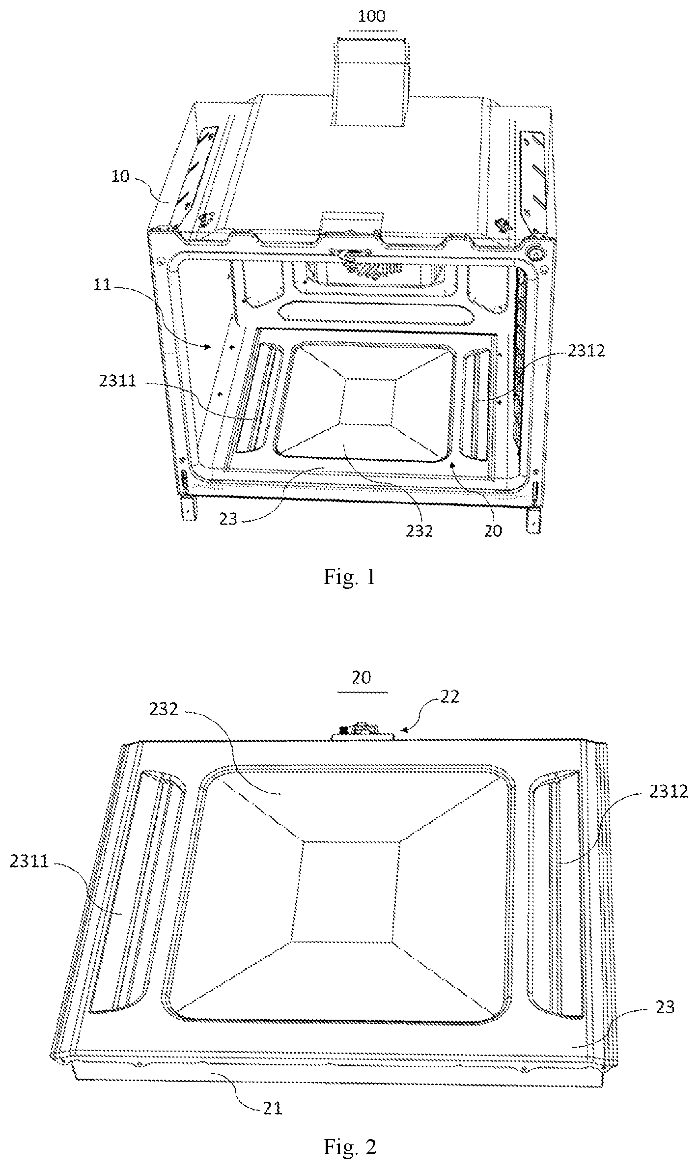 Patent US12313256 Figure 1 – Combustion device and cooking apparatus