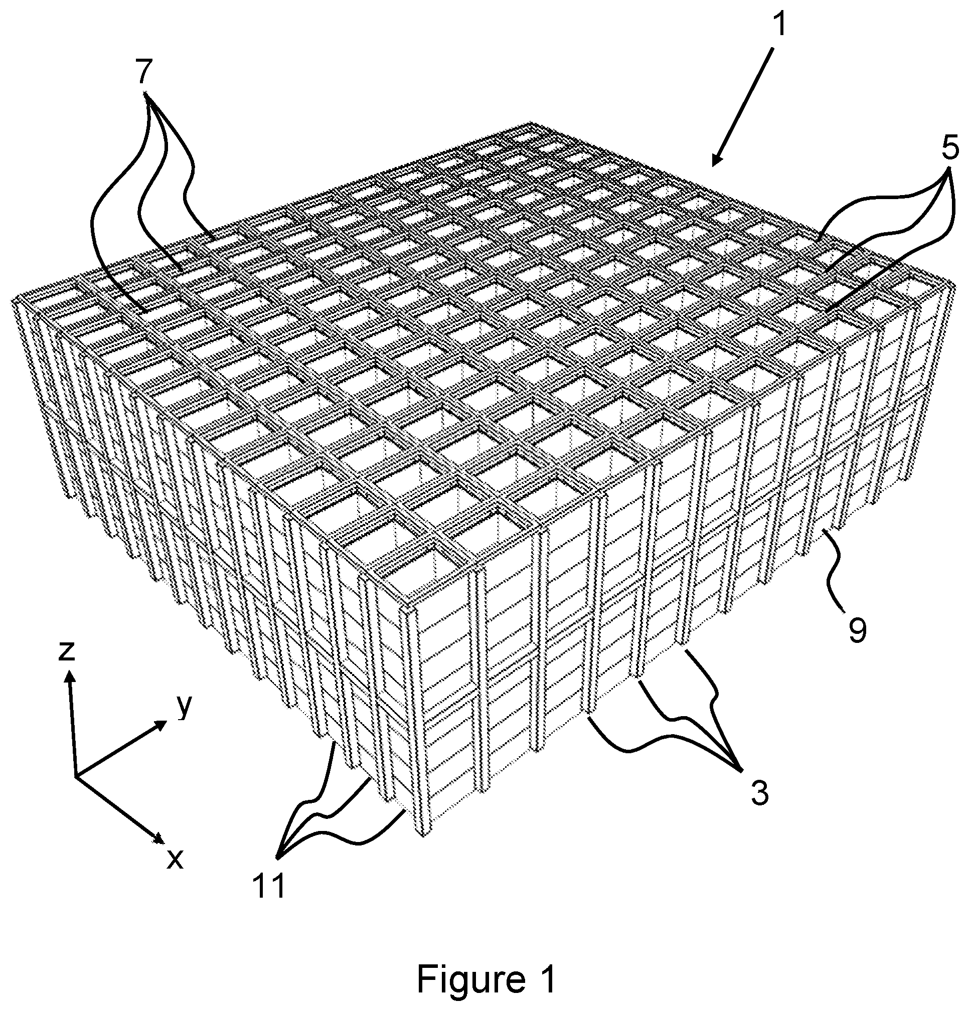 Patent US12313325 — Multitemperature storage system — Figure 1