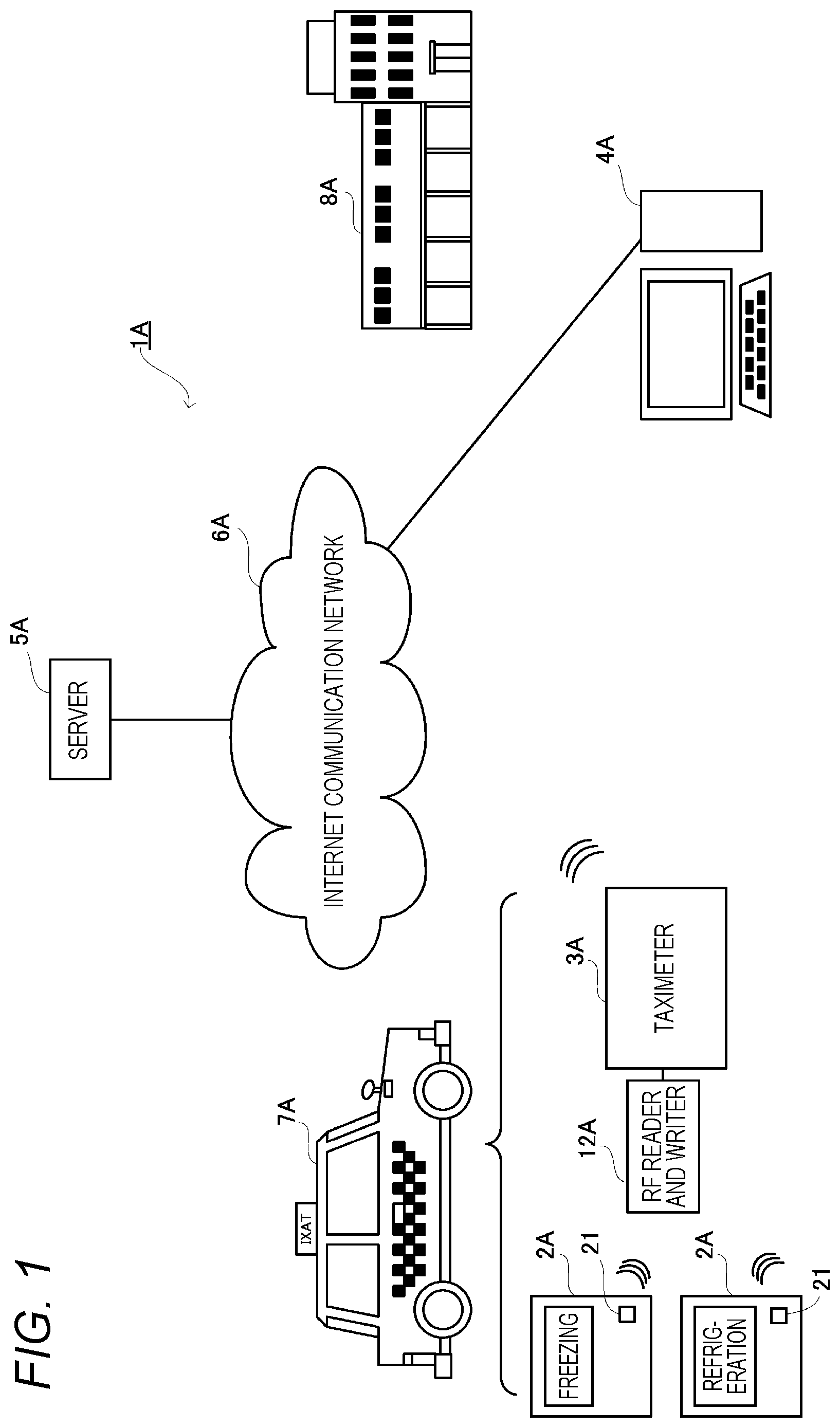Patent US12313335 — Cooling and warming system — Figure 1