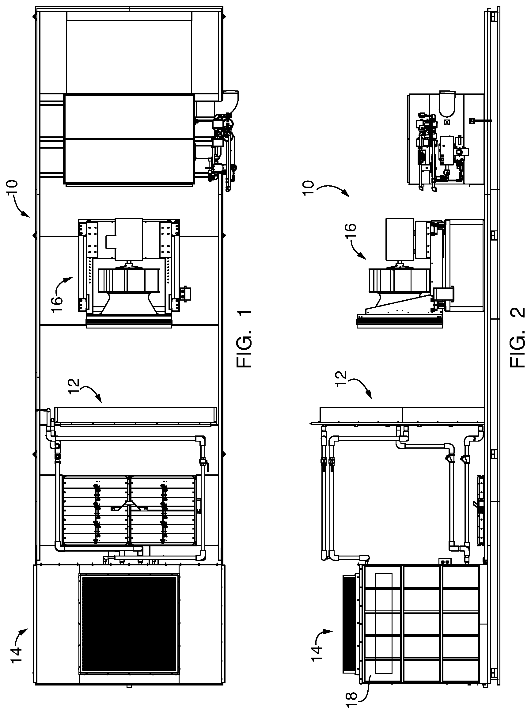 Patent US12313342 — Evaporative cooling system and device — Figure 1