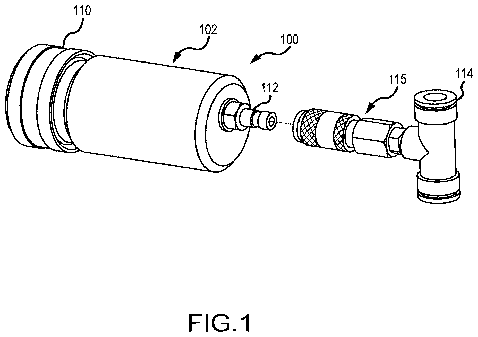 Patent US12313356 — Data logger device and system for high pressure leaning lance drive apparatus — Figure 1