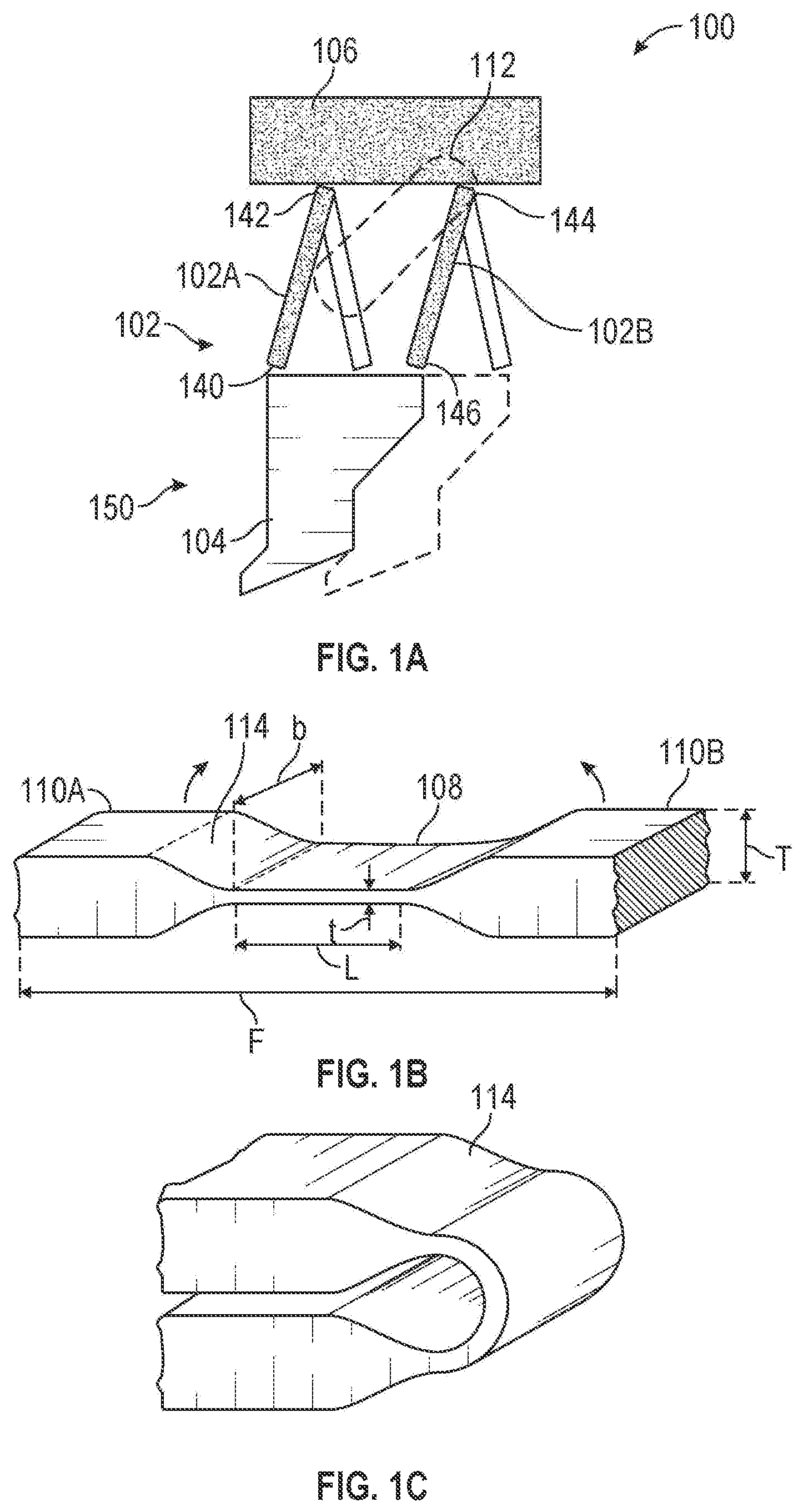 Patent US12313357 — Flexible hinge based trigger for a firearm — Figure 1