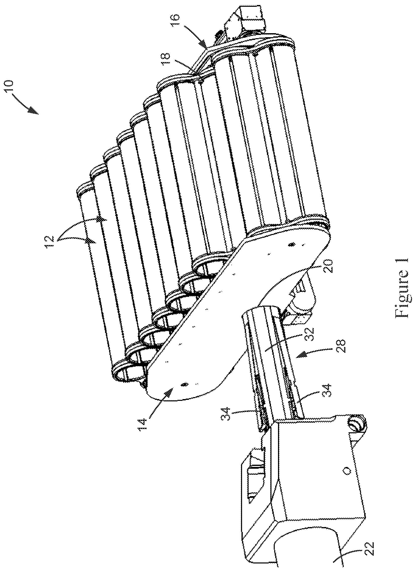Patent US12313368 — Storage and loading system for large caliber ammunition — Figure 1