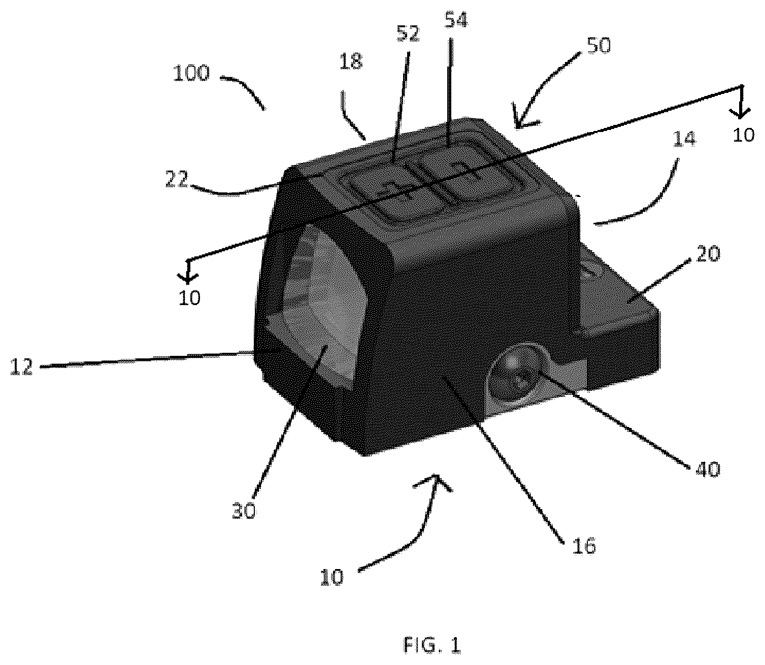 Patent US12313376 — Viewing optic — Figure 1
