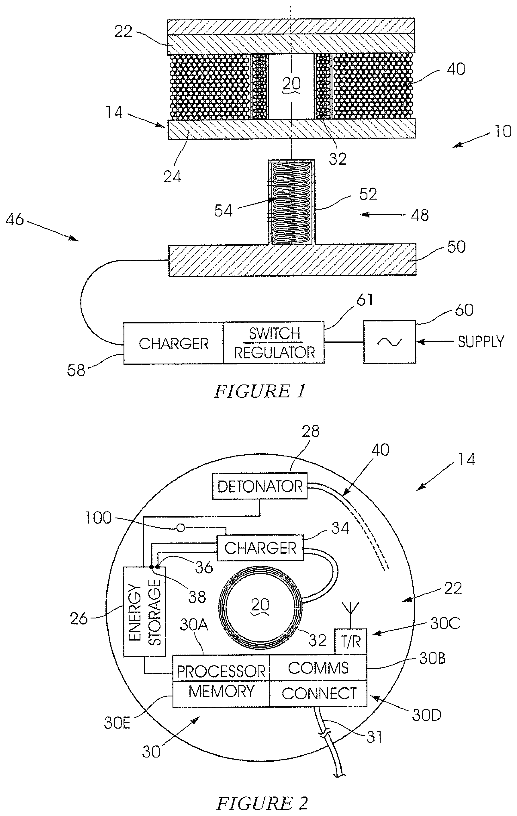 Patent US12313390 — Deployment of a detonator assembly — Figure 1