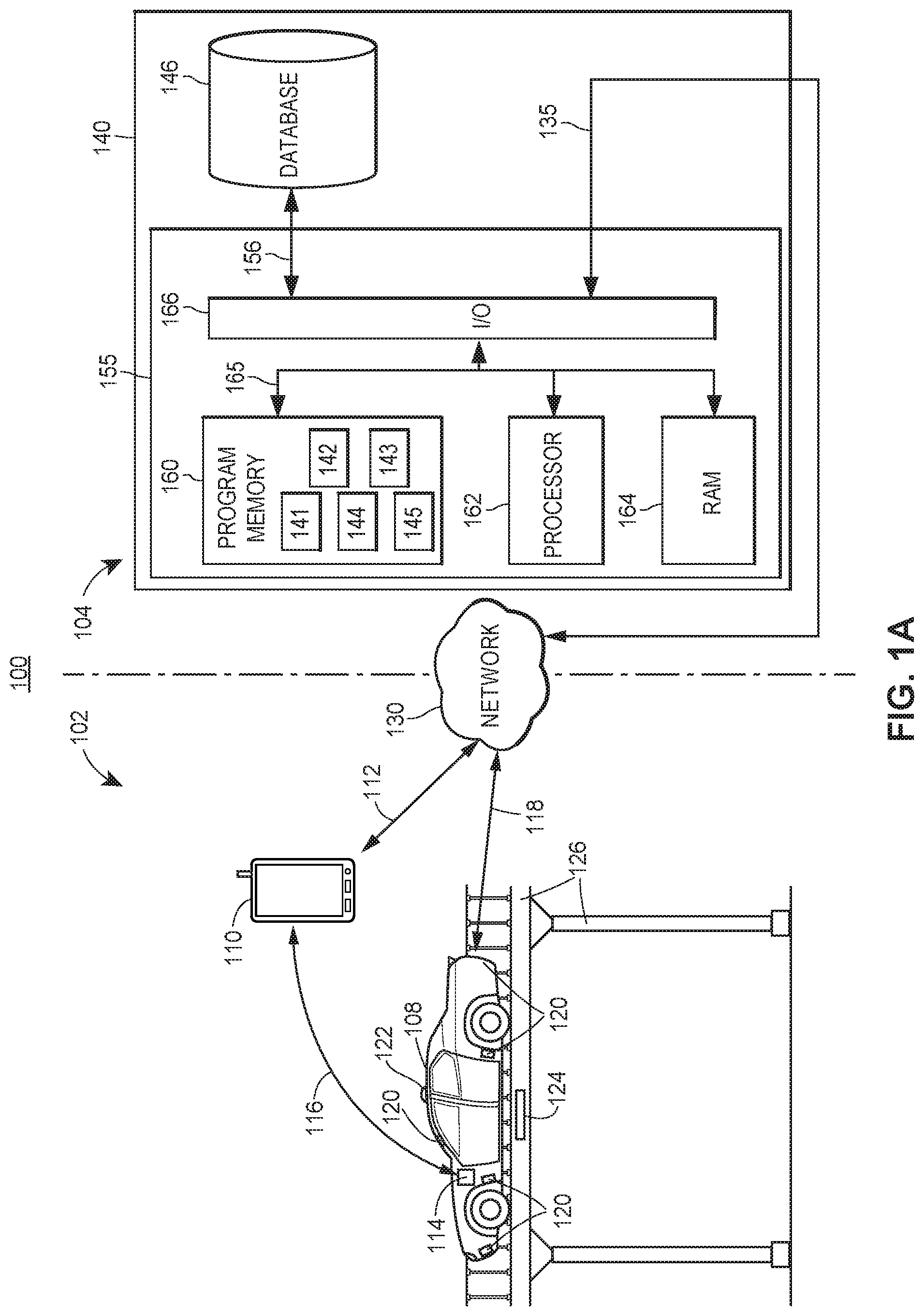 Patent US12313414 — Autonomous vehicle application — Figure 1