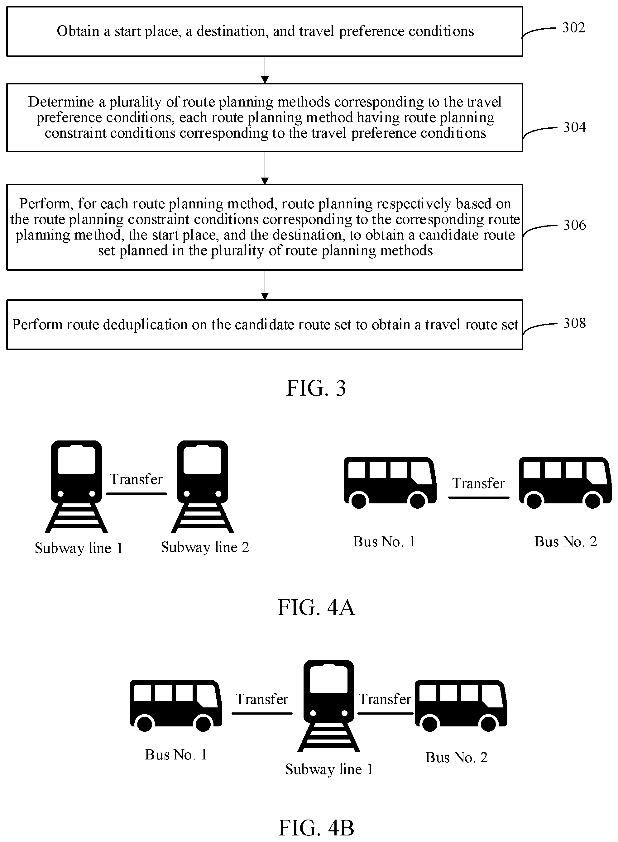 Patent US12313417 Figure 2 – Travel route planning method and travel route recommendation method