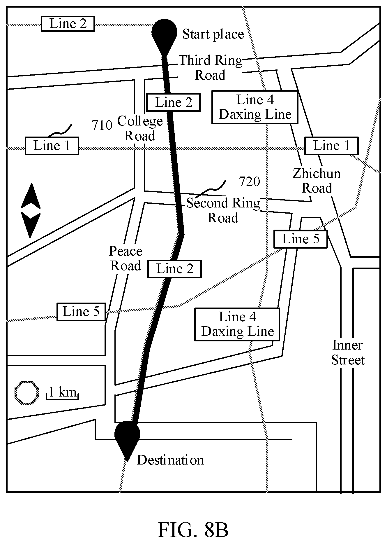 Patent US12313417 Figure 6 – Travel route planning method and travel route recommendation method
