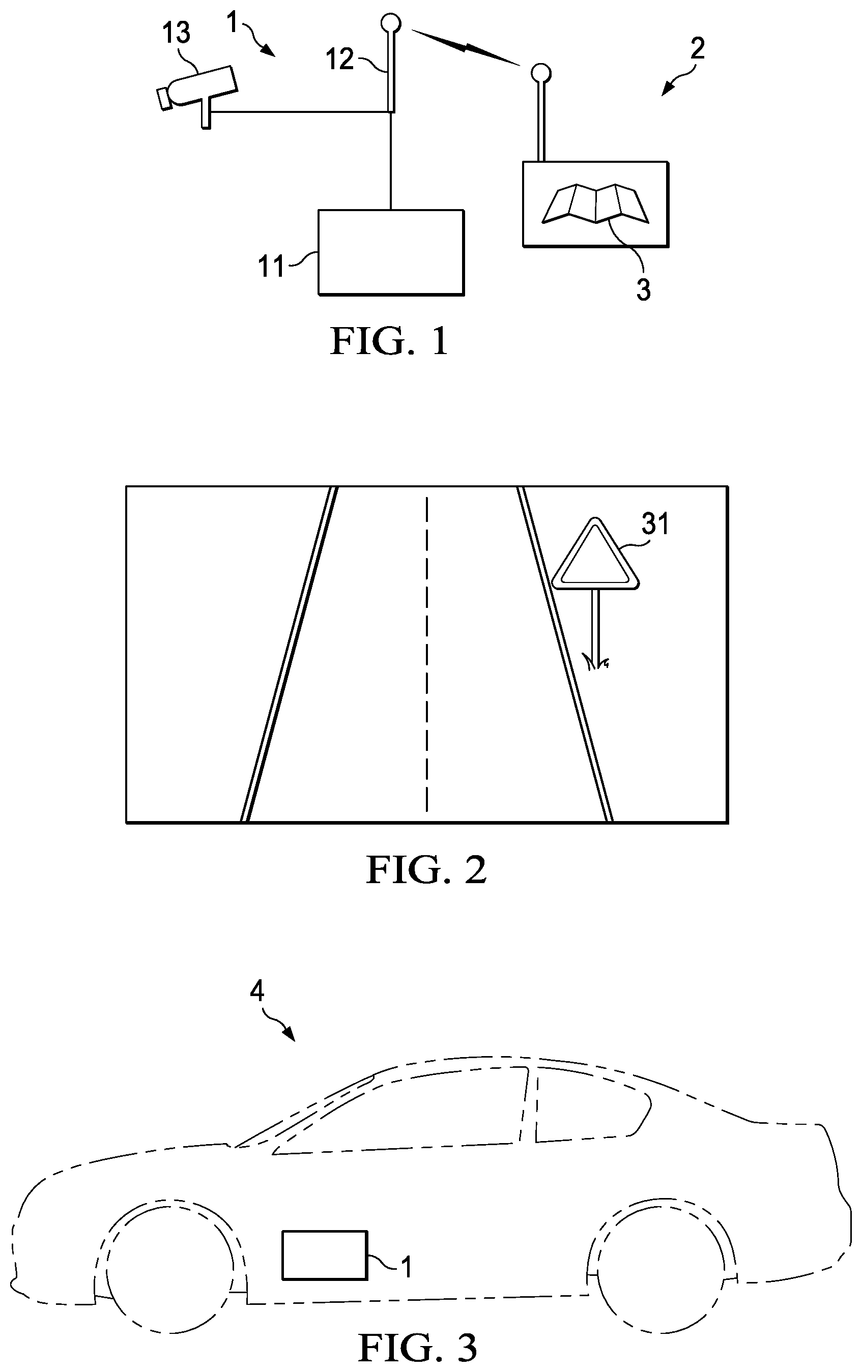 Patent US12313425 — Remove objects from a digital road map — Figure 1