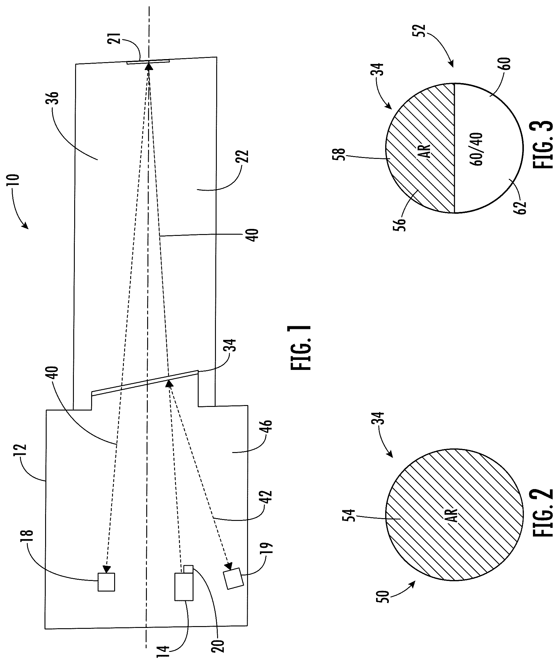Patent US12313461 — Multi-sectioned window for spectroscopic device — Figure 1