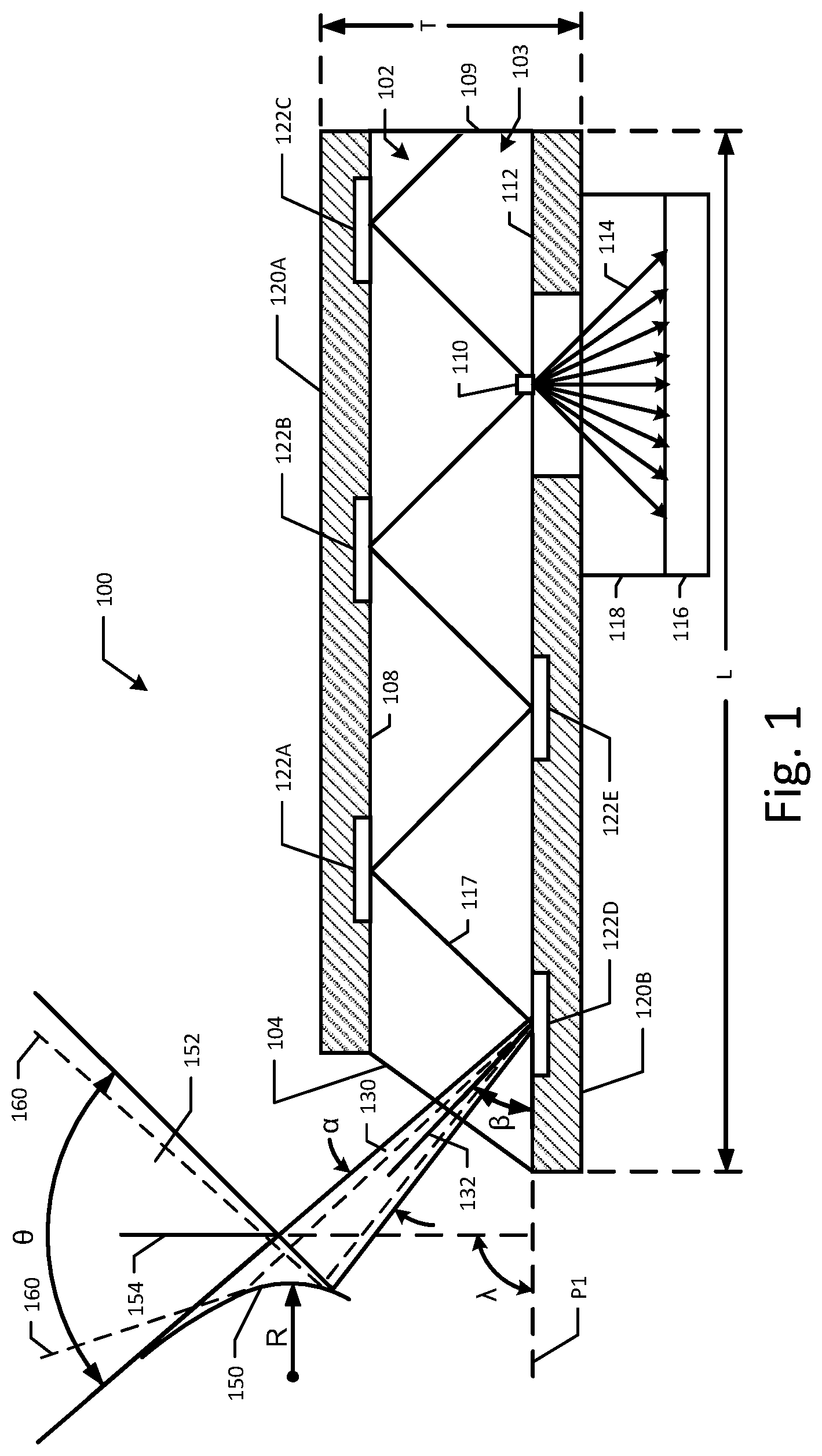 Patent US12313462 — Systems and methods to redistribute field of view in spectroscopy — Figure 1