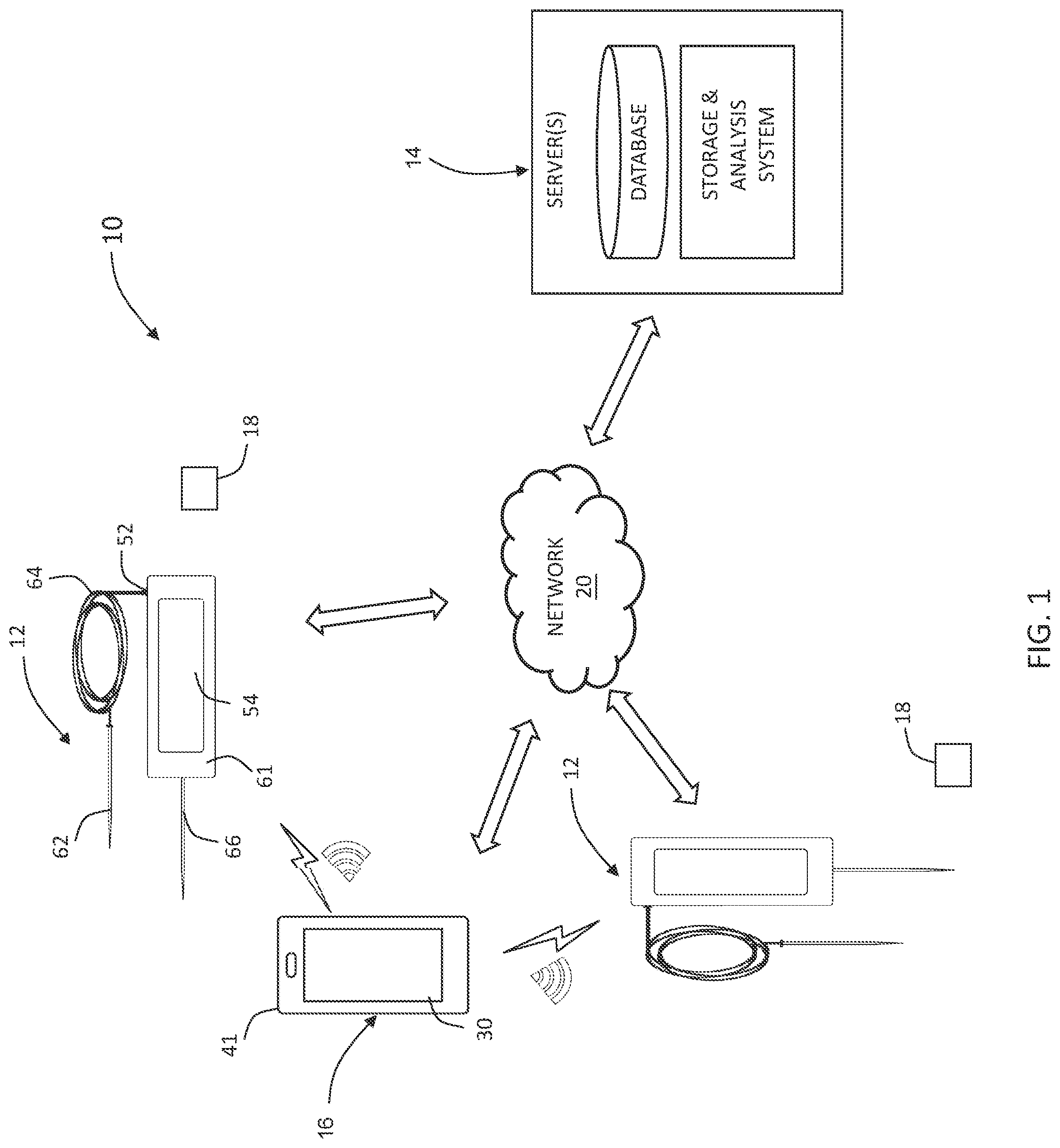 Patent US12313471 — System and method of food mapping for safety compliance — Figure 1