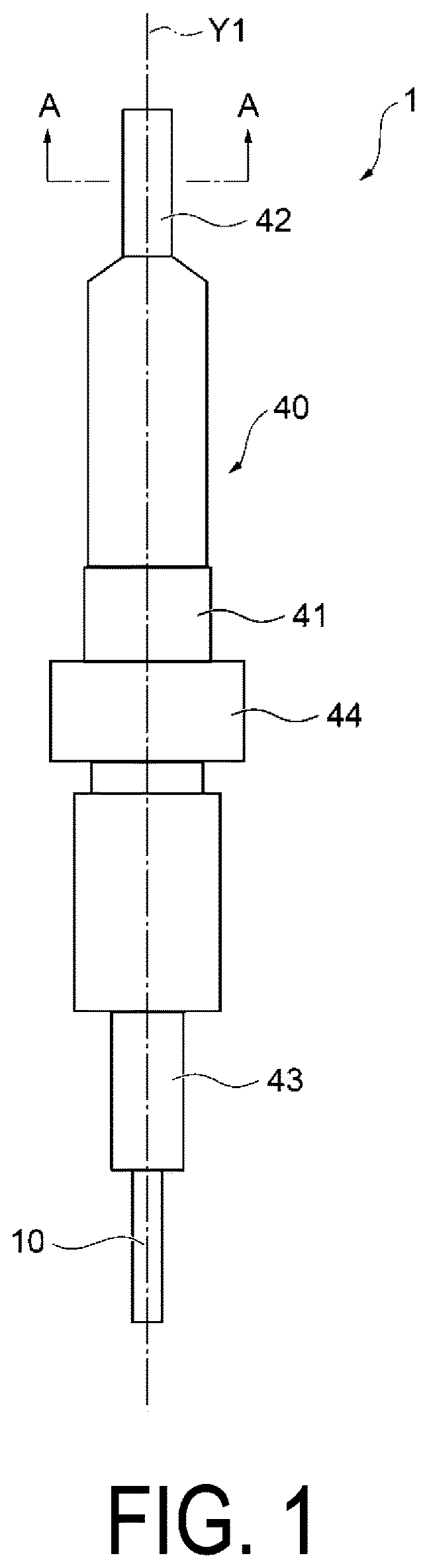 Patent US12313475 Figure 1 – Temperature sensor and temperature measurement system
