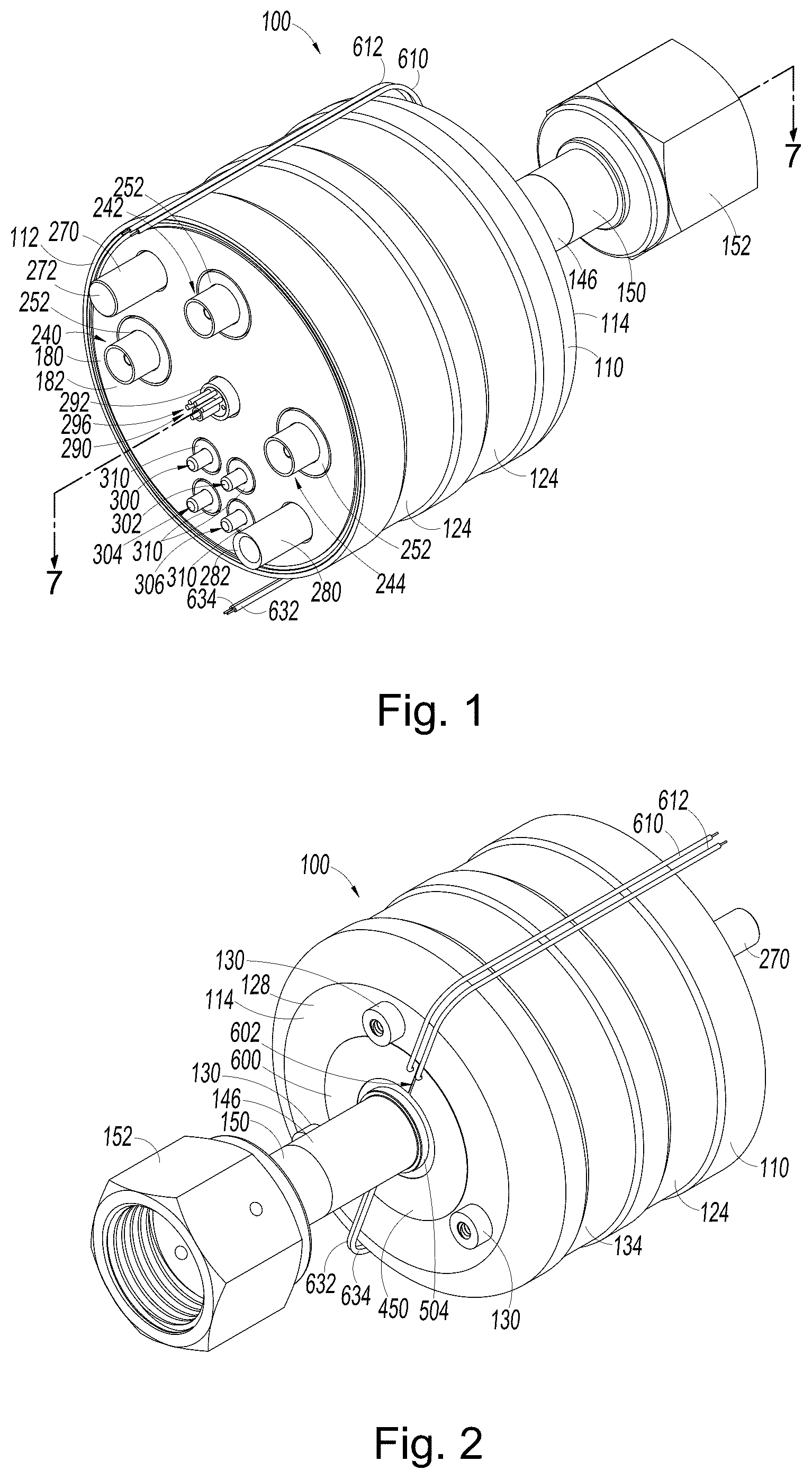 Patent US12313488 — Thermal insulation system for a capacitance diaphragm gauge — Figure 1