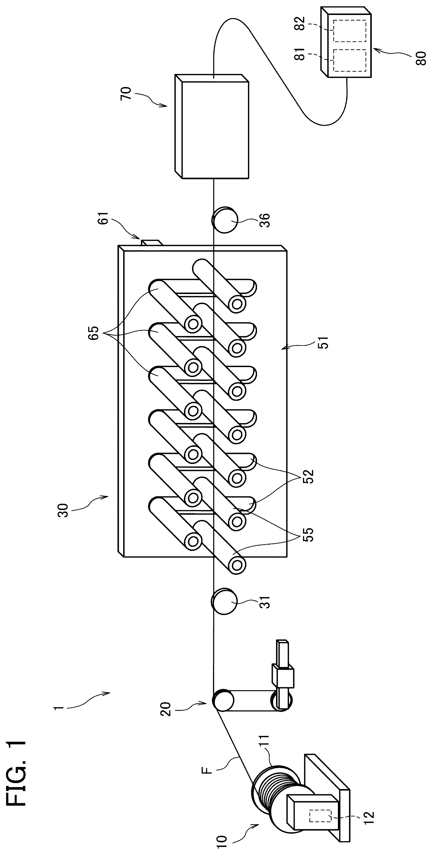 Patent US12313491 — Optical fiber bending loss measuring method — Figure 1
