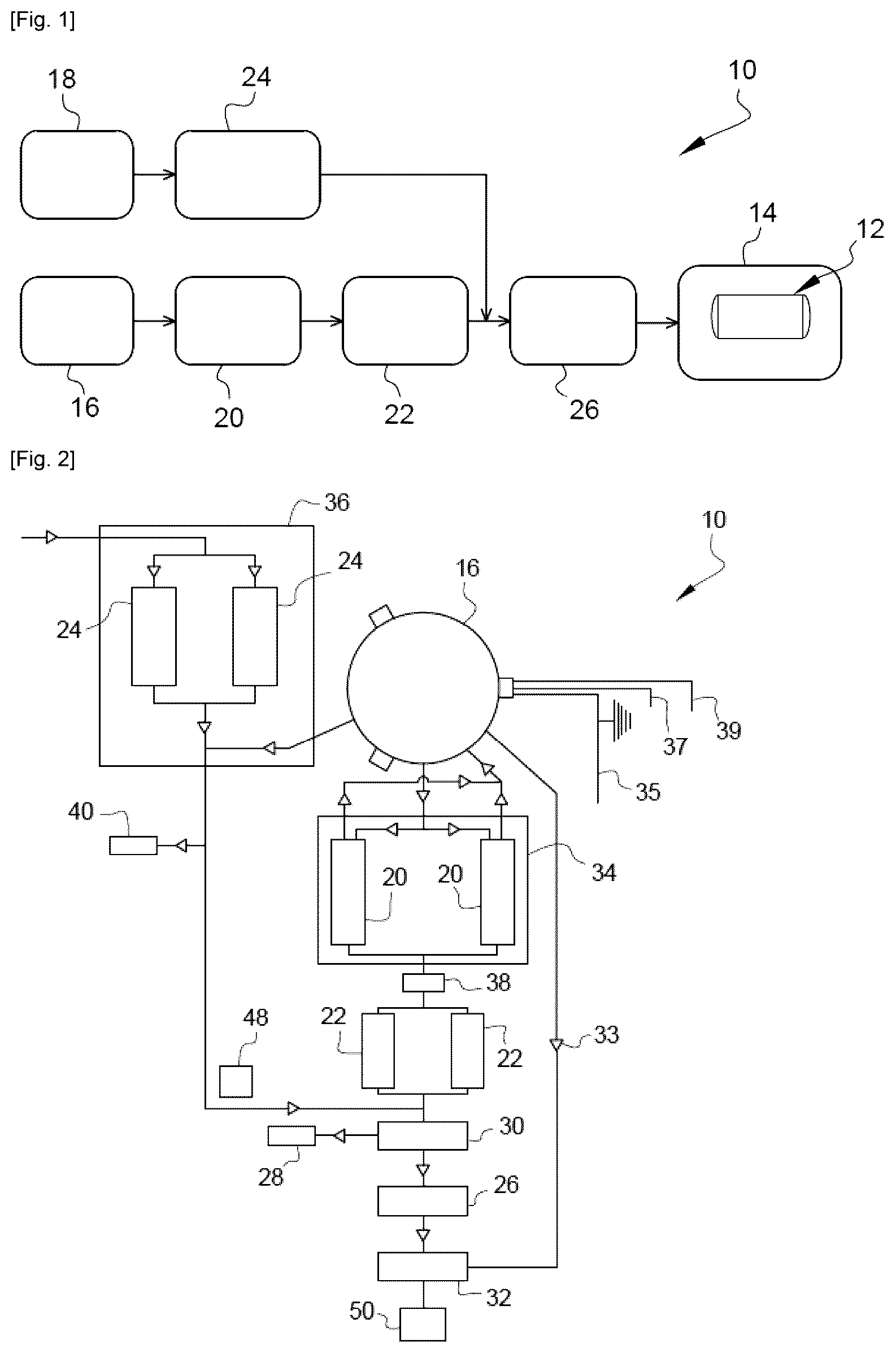 Patent US12313501 — Method for leak monitoring a high-pressure vessel — Figure 1