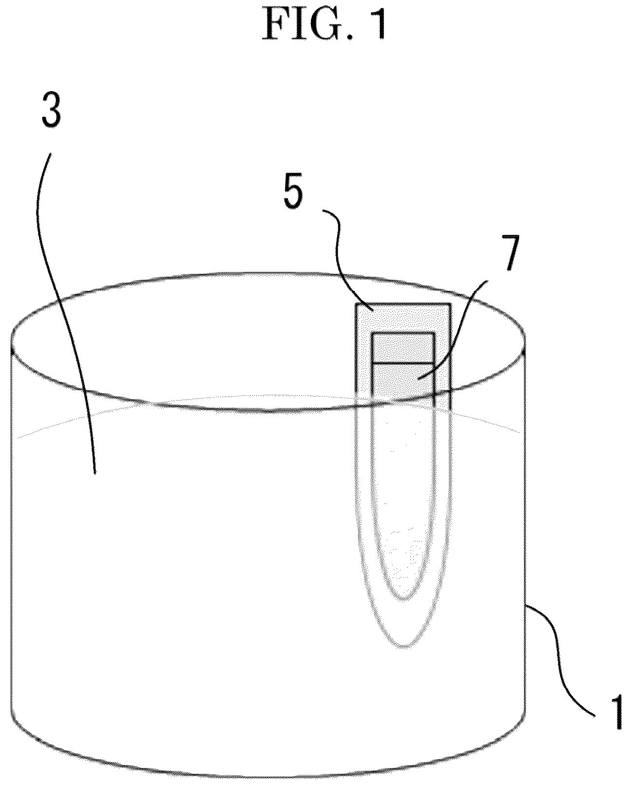 Patent US12313509 — Sample solution preparation method for measurement by immunity analysis method using fluorescence, measurement cell, measurement kit, and sample solution preparation device — Figure 1