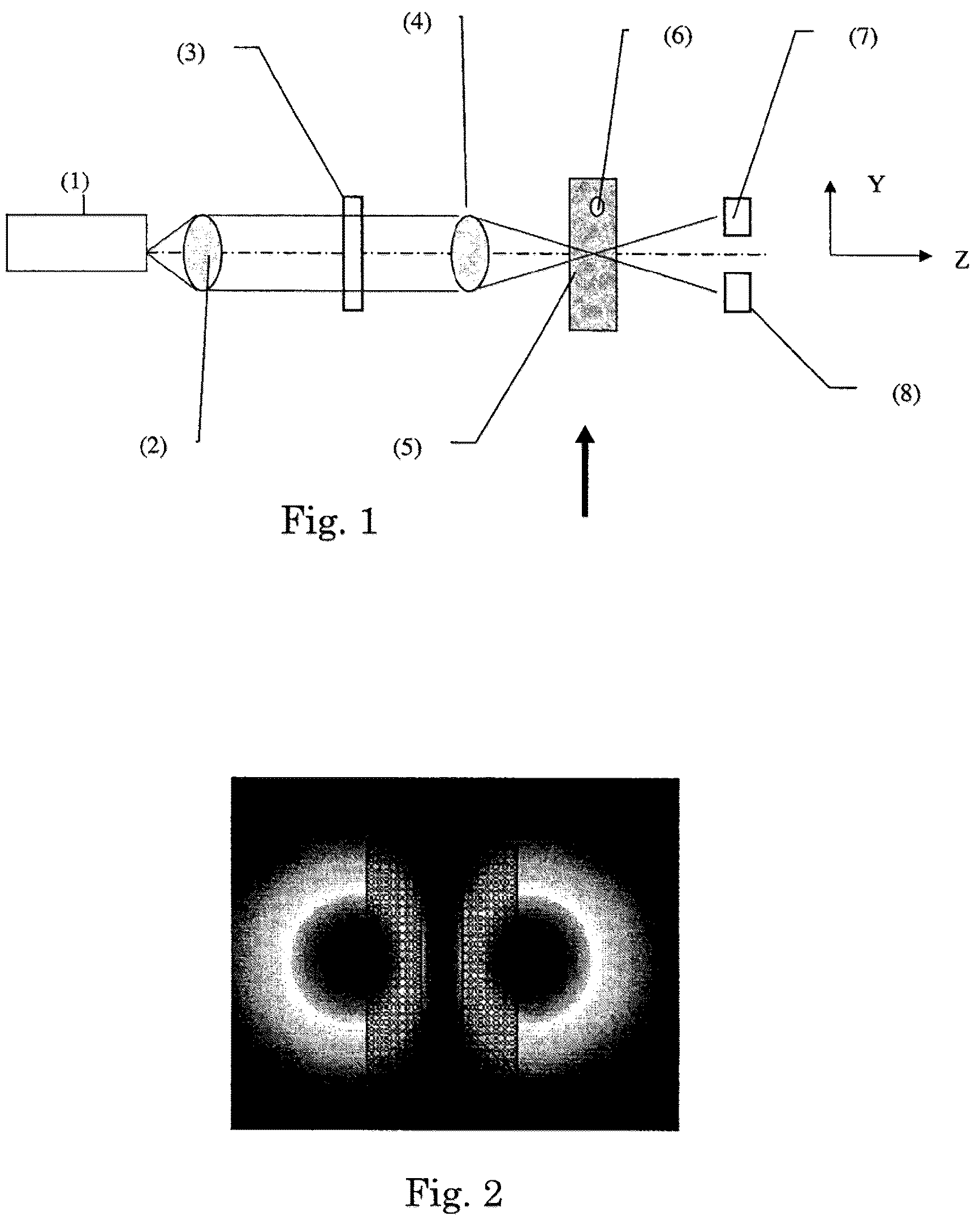 Patent US12313514 — Detection scheme for particle size and concentration measurement — Figure 1
