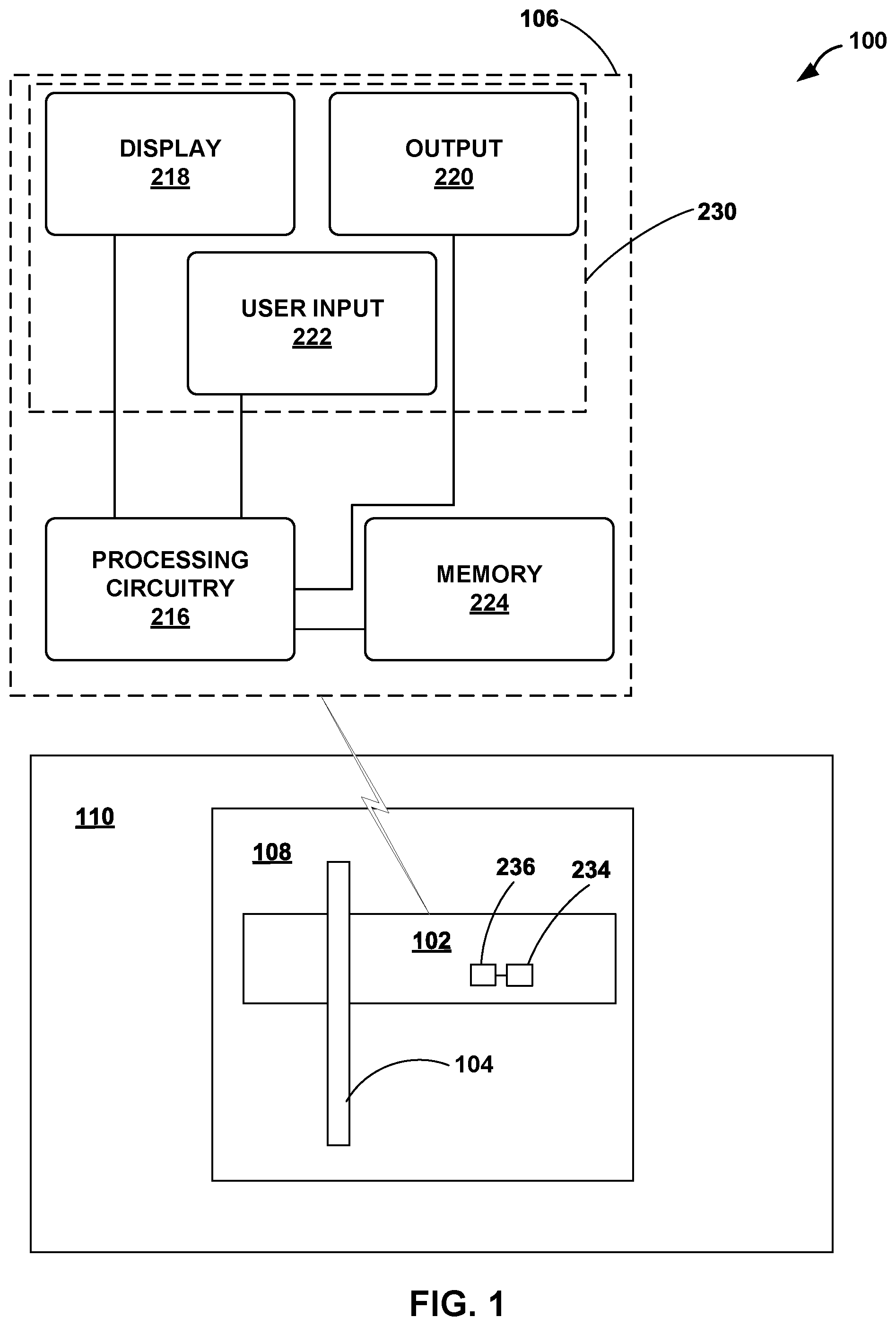 Patent US12313517 — Air quality assessment based upon optical absorbance — Figure 1