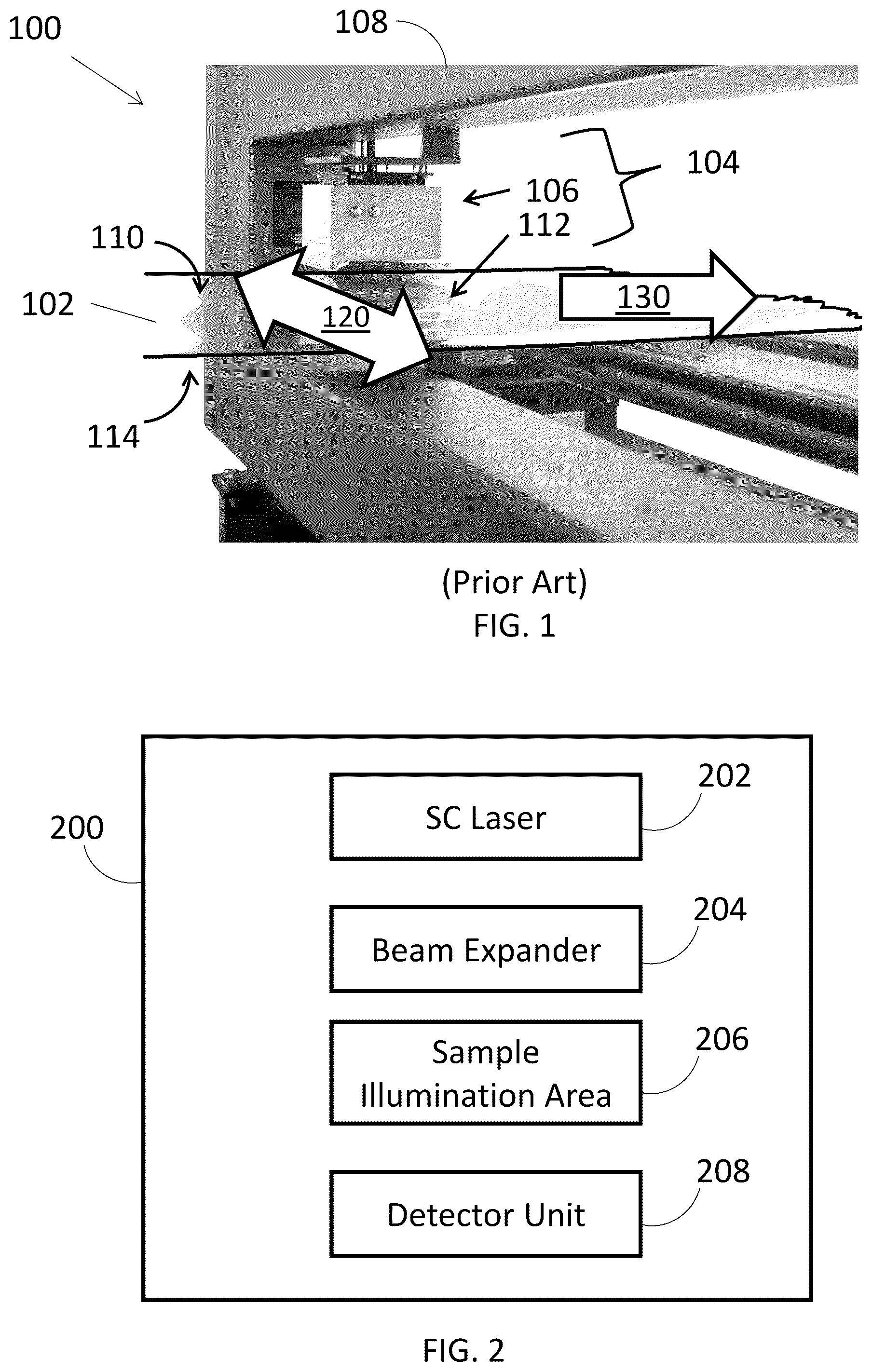 Patent US12313558 — Supercontinuum laser based web gauging system — Figure 1