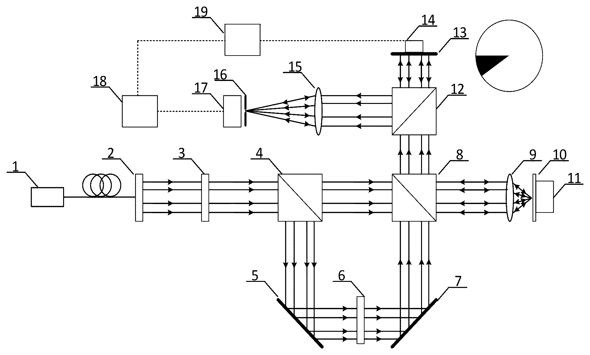 Patent US12313563 — Dark-field confocal microscopy measurement apparatus based on vortex interference — Figure 1
