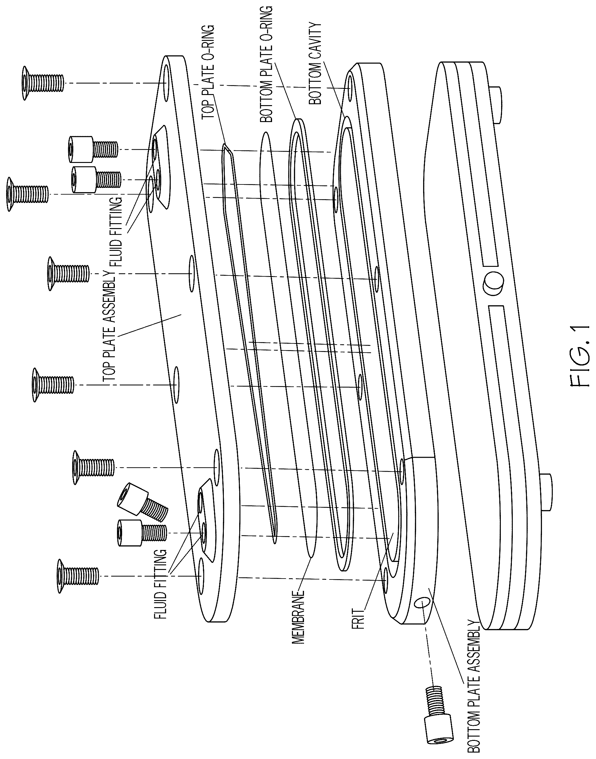 Patent US12313606 Figure 1 – Field flow fractionator configured to prevent leakage