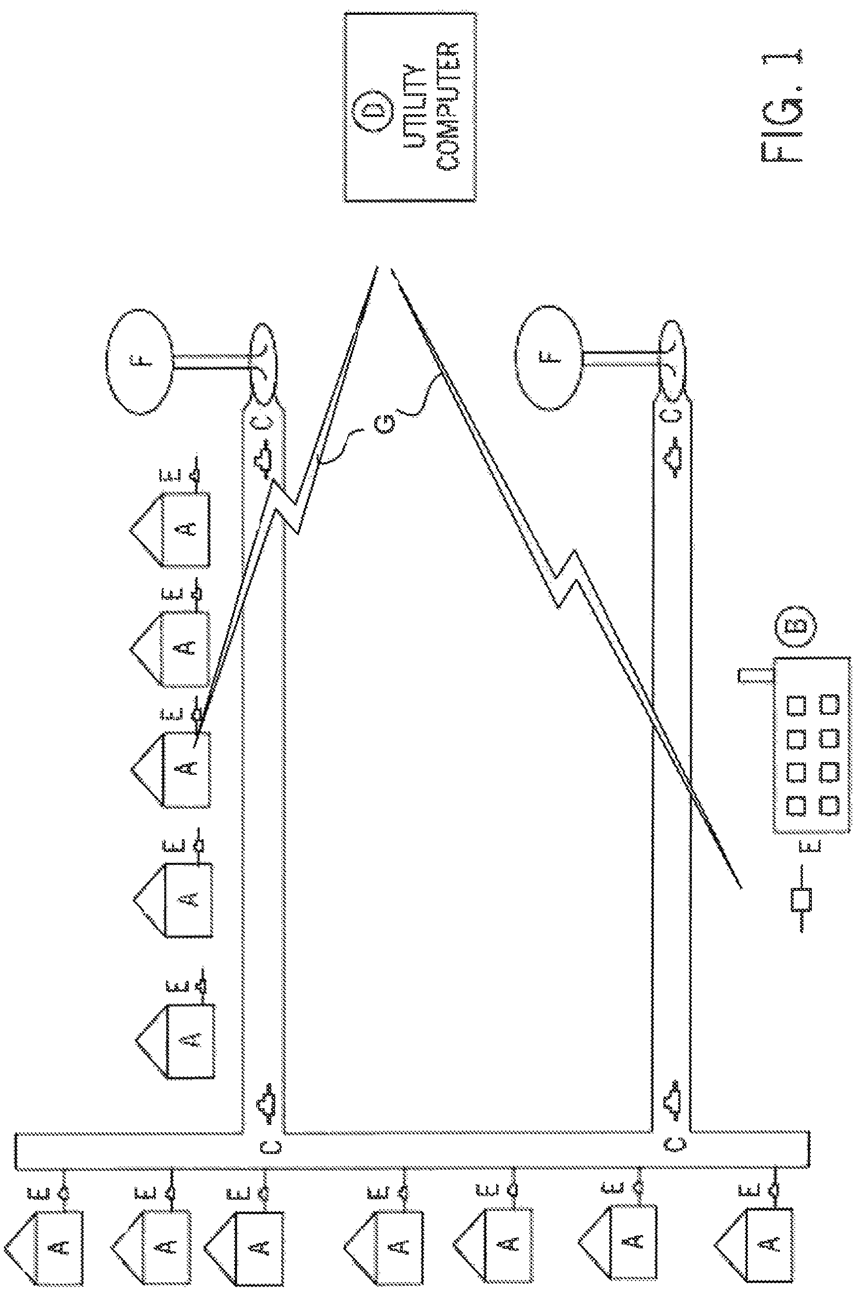 Patent US12313615 — Apparatus and method for measuring water quality in a water distribution system — Figure 1
