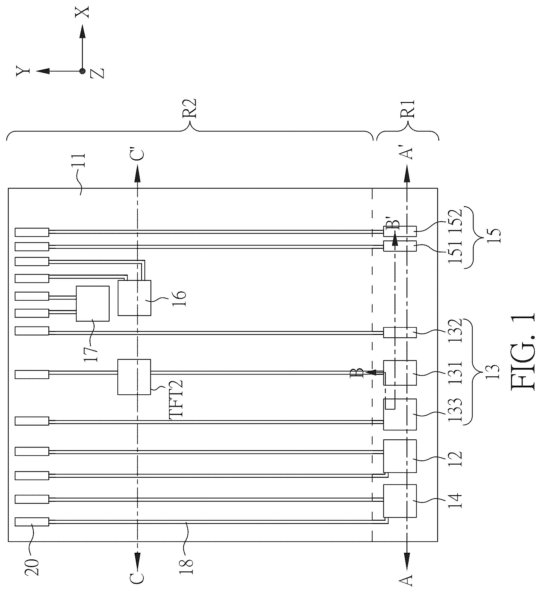 Patent US12313616 — Solution detector — Figure 1