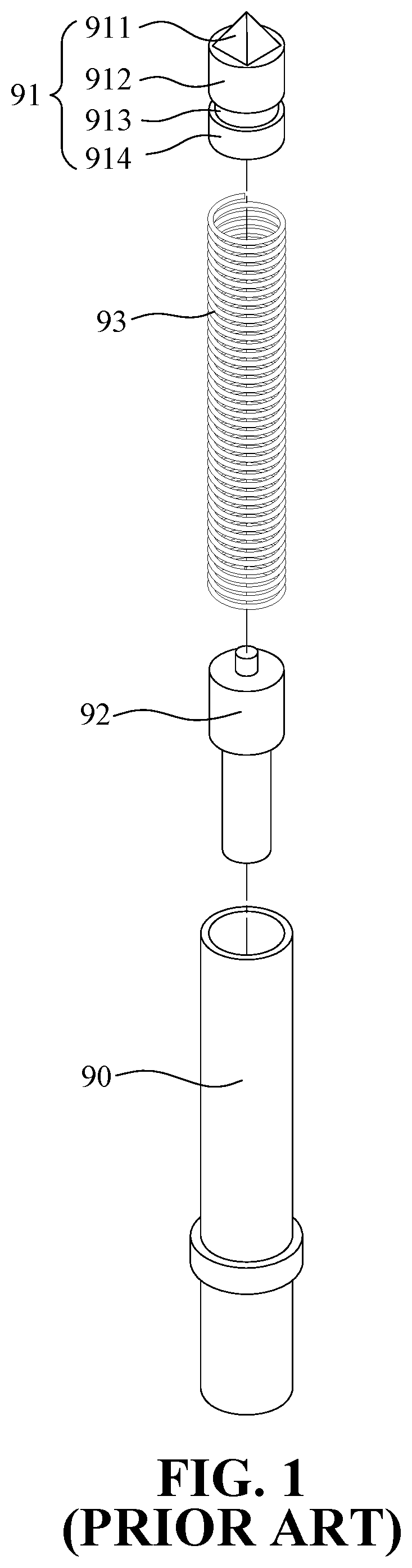 Patent US12313651 — Probe joint and spring probe comprising the same — Figure 1