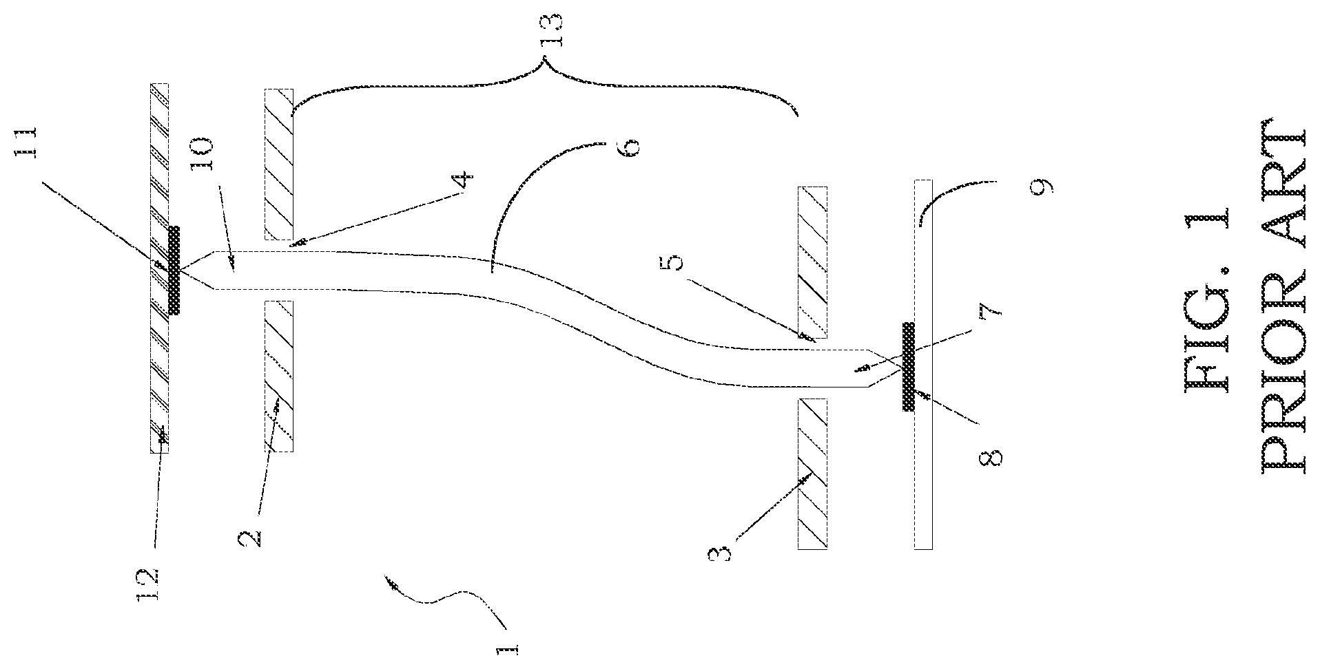 Patent US12313655 — Testing head having improved frequency properties — Figure 1