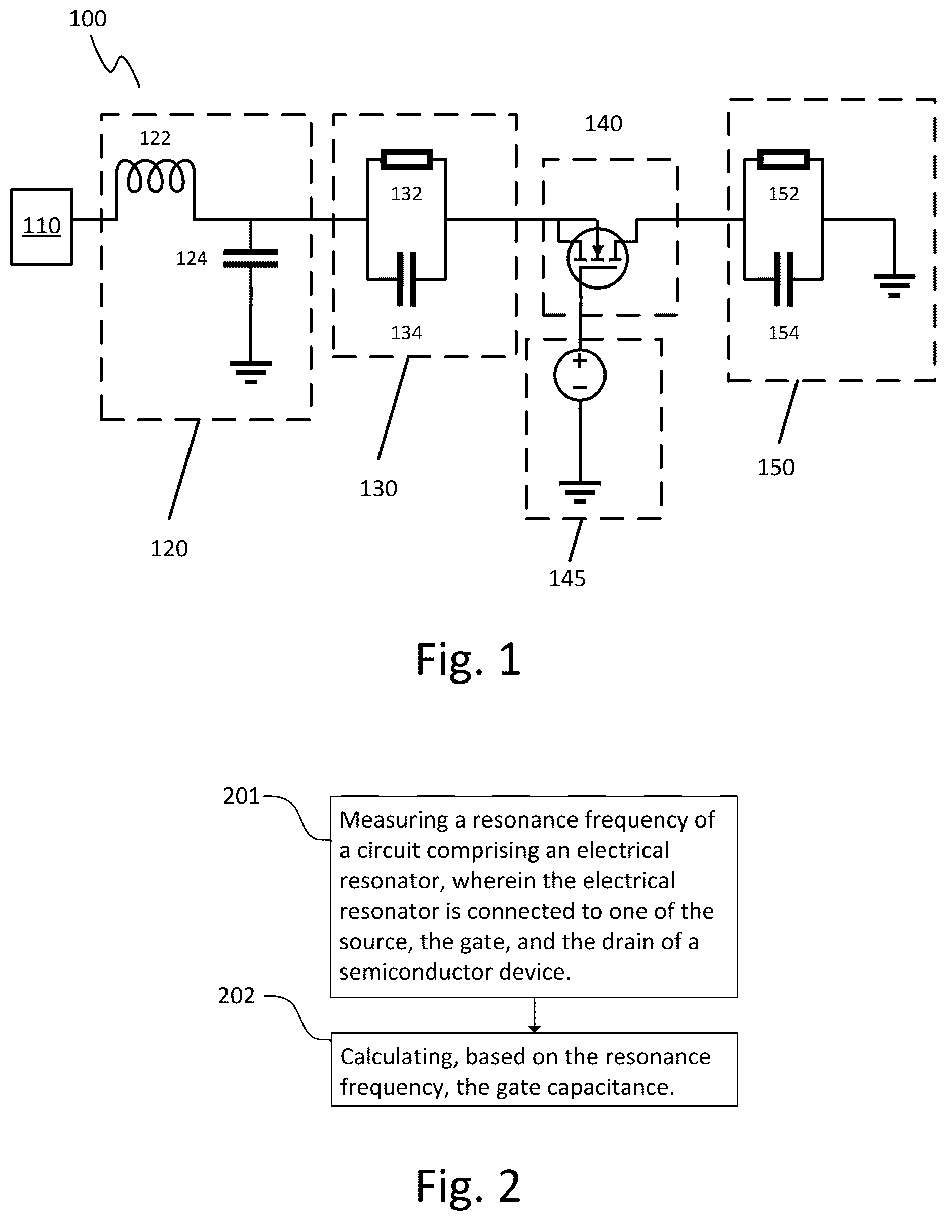 Patent US12313663 — Method and apparatus for determining gate capacitance — Figure 1