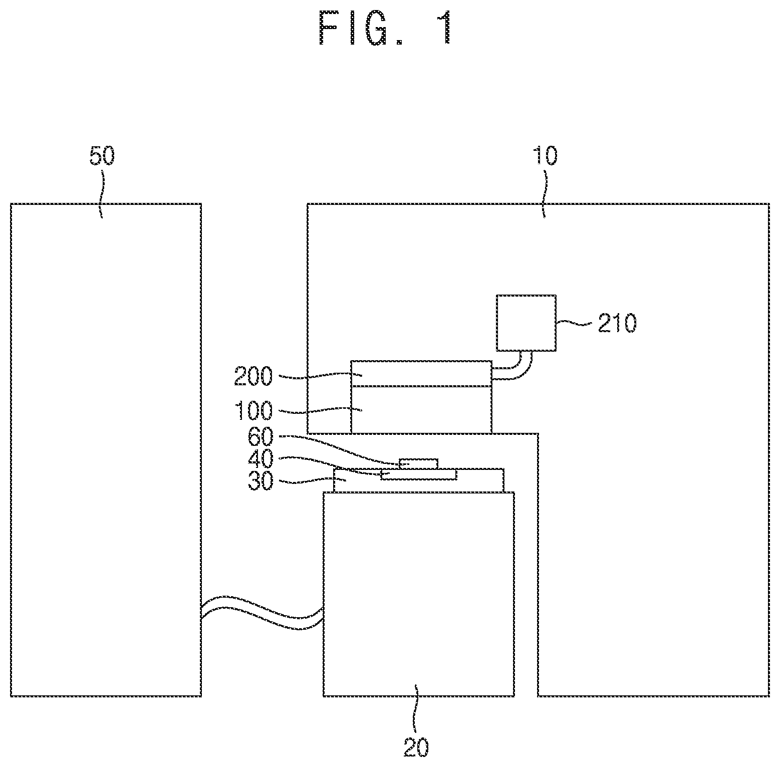 Patent US12313677 — Pressurizing device for semiconductor testing and semiconductor test device including the same — Figure 1