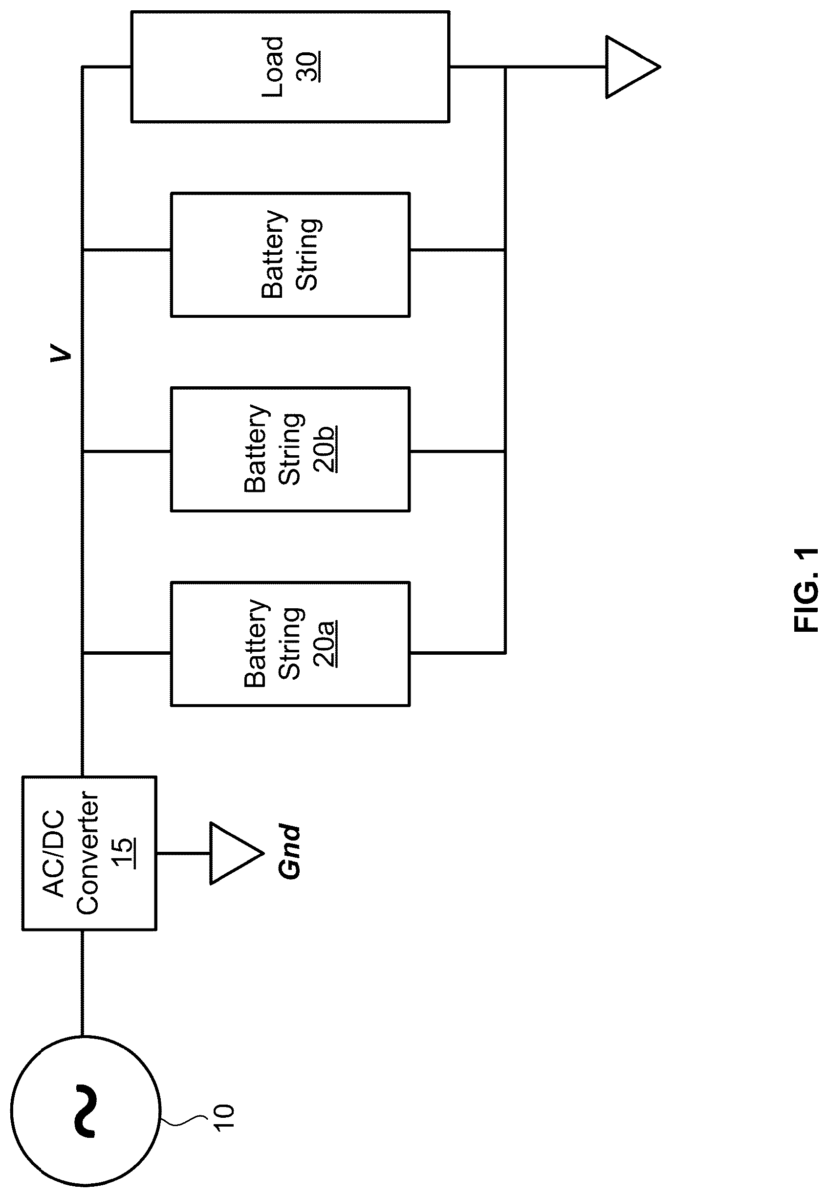Patent US12313690 — Battery-string midpoint voltage measurement apparatus and method — Figure 1